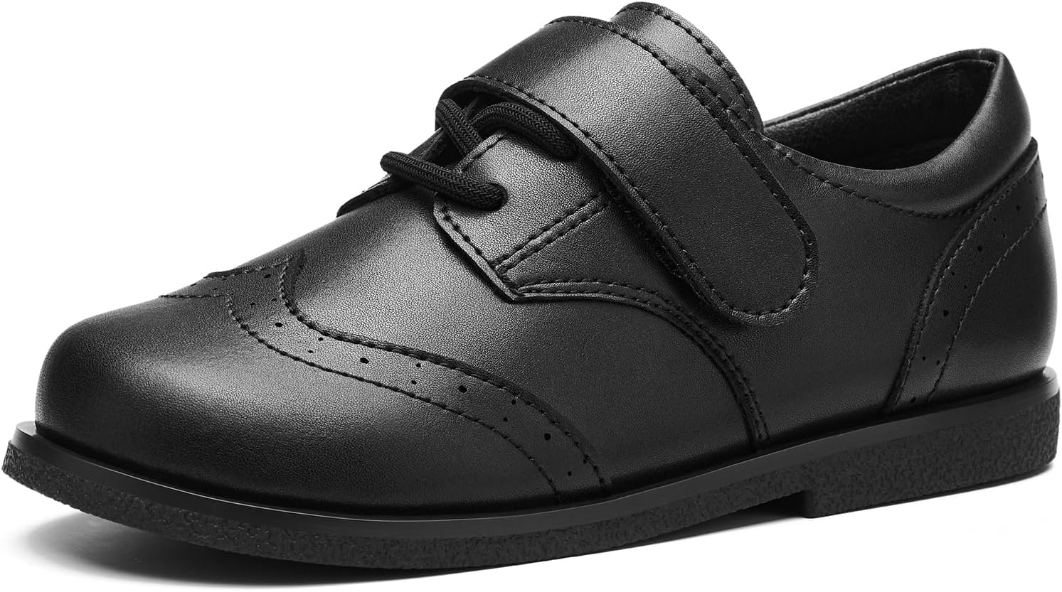 GINNI Toddler Boys Girls Dress Shoes Little Kid Oxfords Wedding Church Shoes Non-Slip Comfort School Loafers