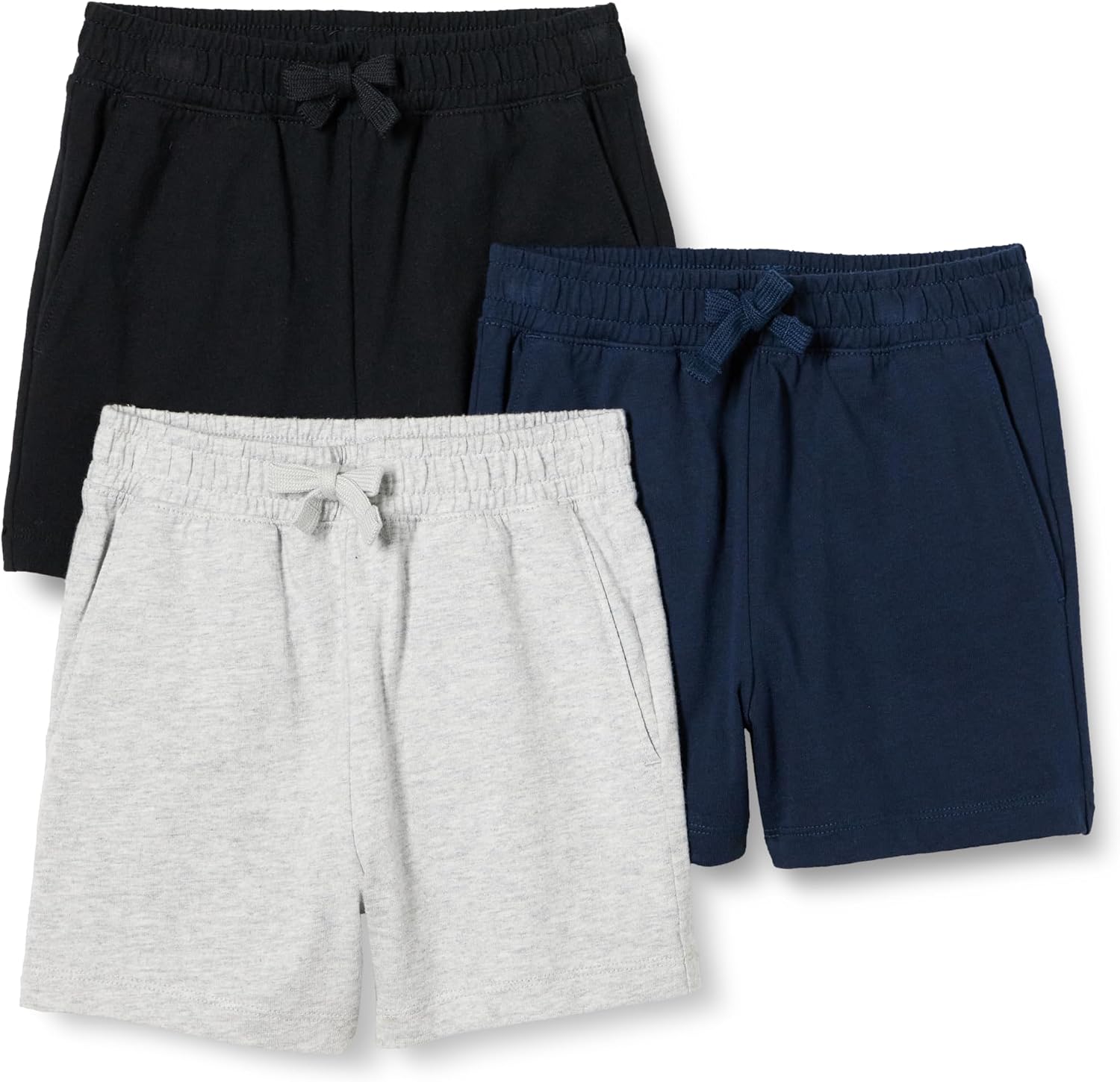 Amazon Essentials Boys and Toddlers’ Cotton Jersey Pull-On Shorts