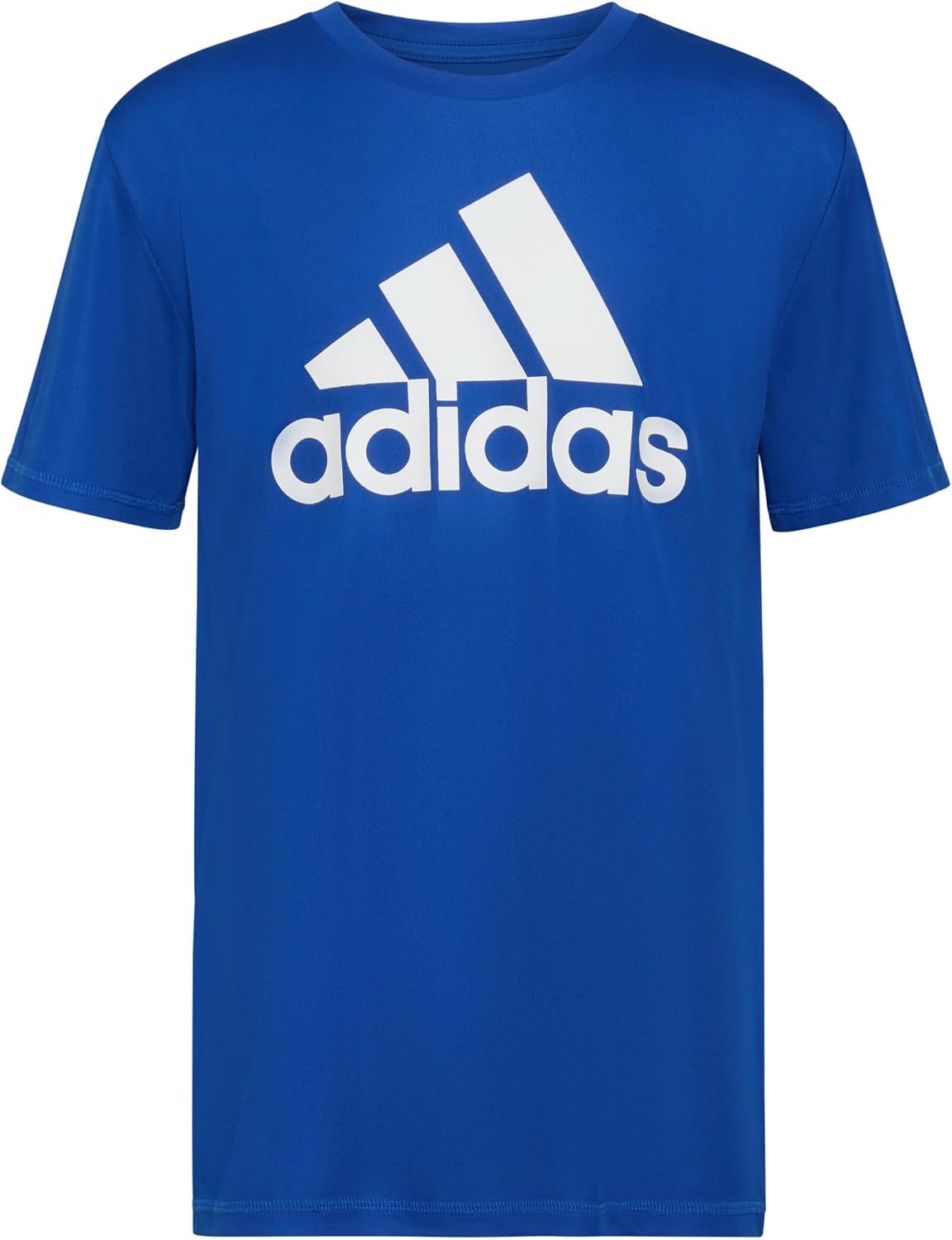 adidas Boys Short Sleeve Aeroready Performance Logo Tee T-Shirt