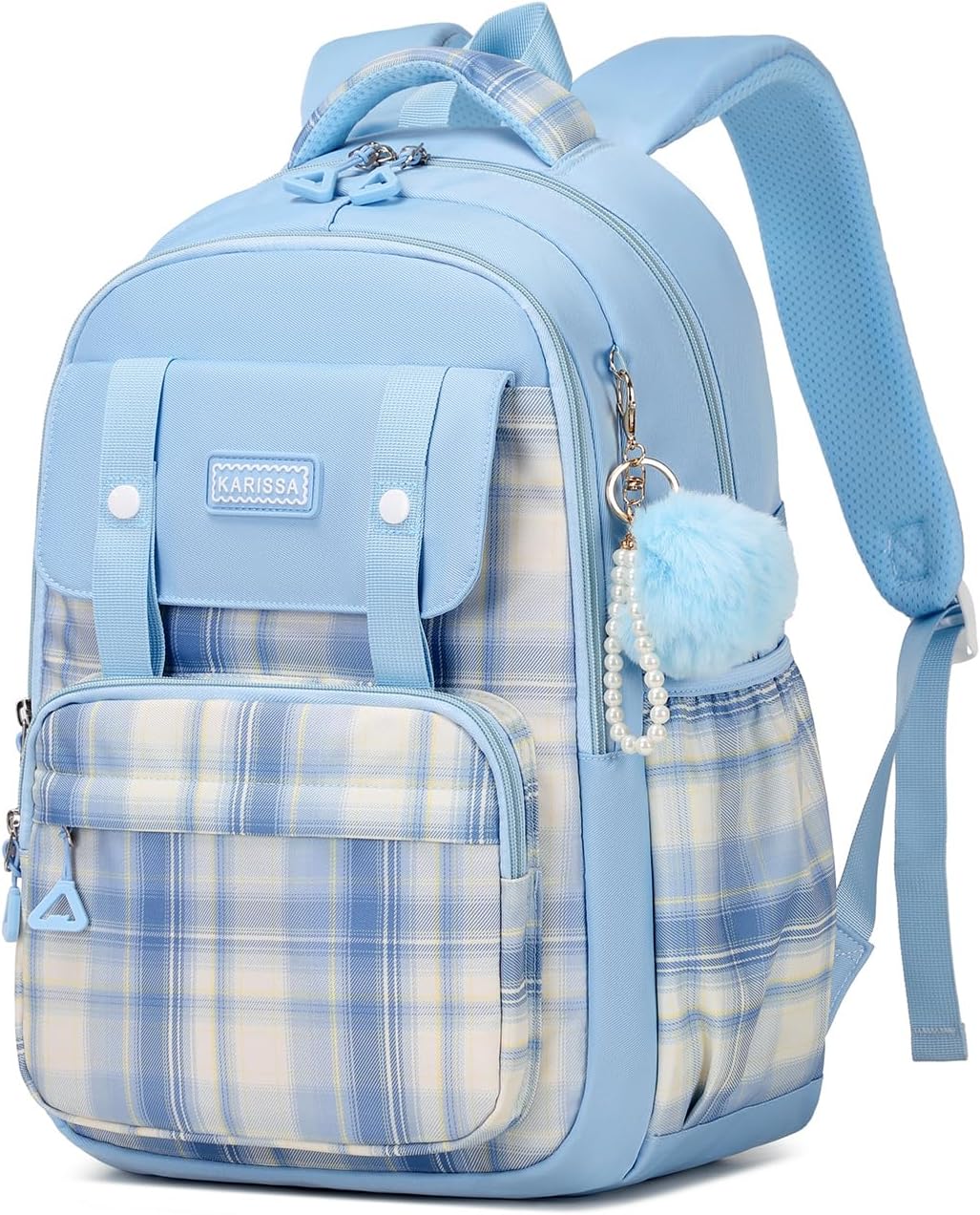 MUSEVOS Girls Backpack, Ideal School Backpack for Girls from Elementary to Teen Years, Kawaii Bookbag Cute Large Capacity