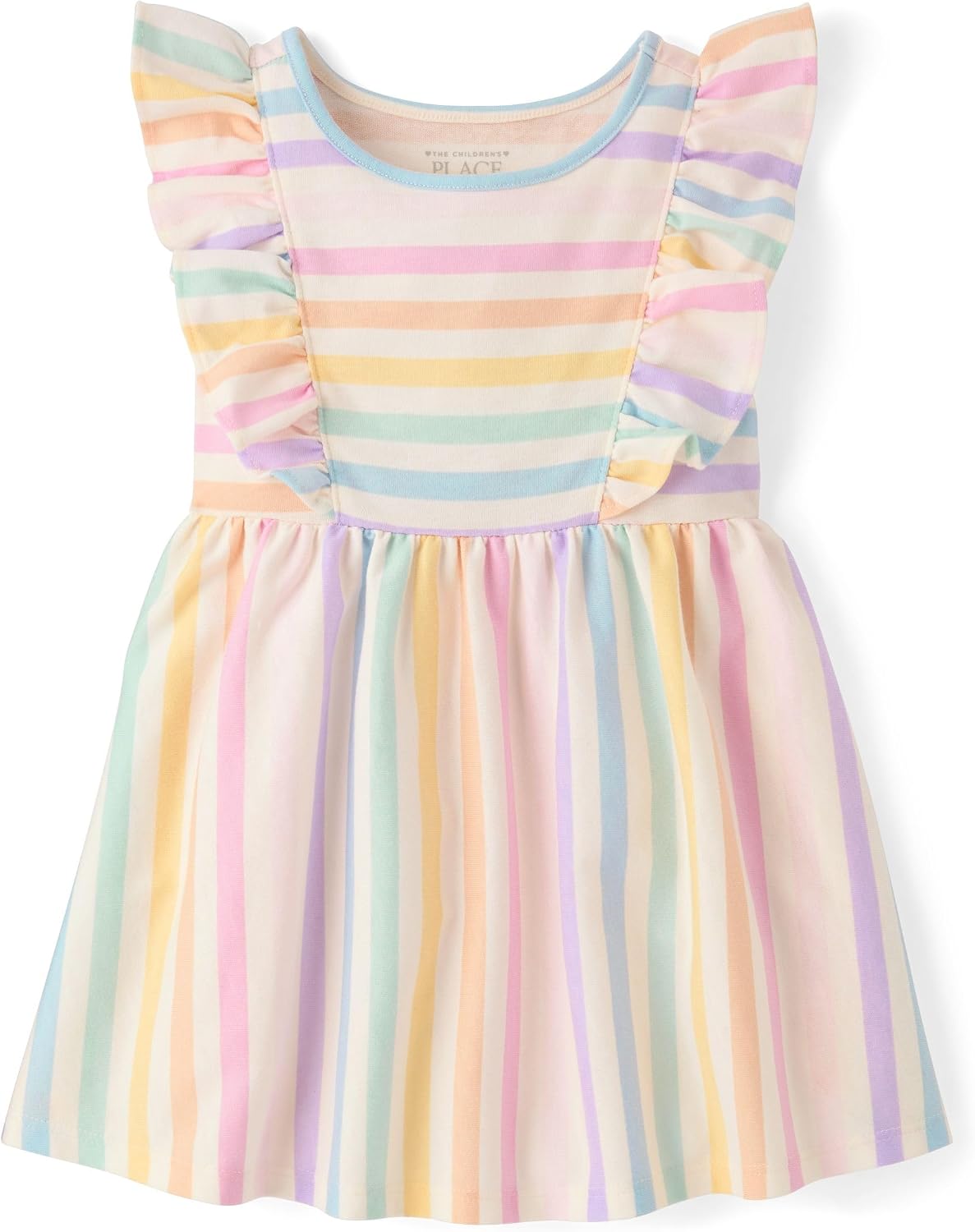 The Children’s Place Baby Girls’ and Toddler Short Sleeve Fashion Dress