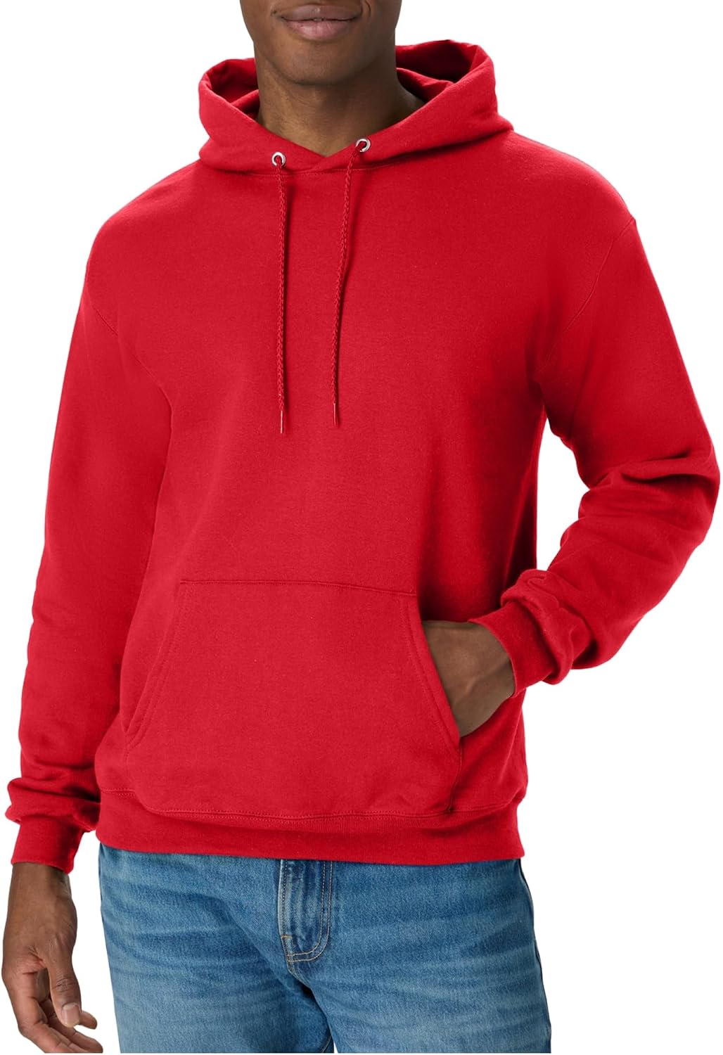 Hanes Men’s Hoodie – EcoSmart Fleece Hooded Sweatshirt for Men & Women – Midweight Fleece – Big & Tall Available