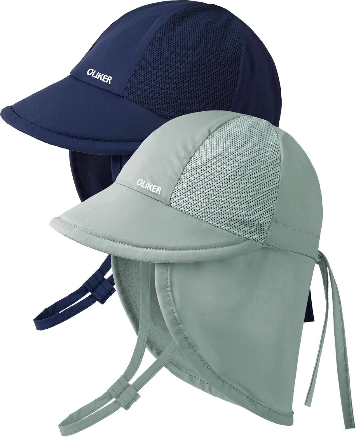 Baby Sun Hat with Breathable Mesh, UPF 50+ Unisex Toddler Summer Beach Swim