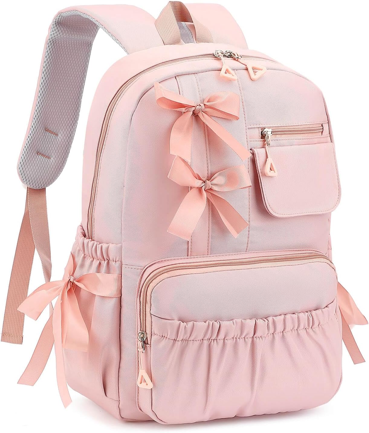 Kawaii Coquette Backpack with Bows for Teen Girls School Bookbag Aesthetic Dance Bag