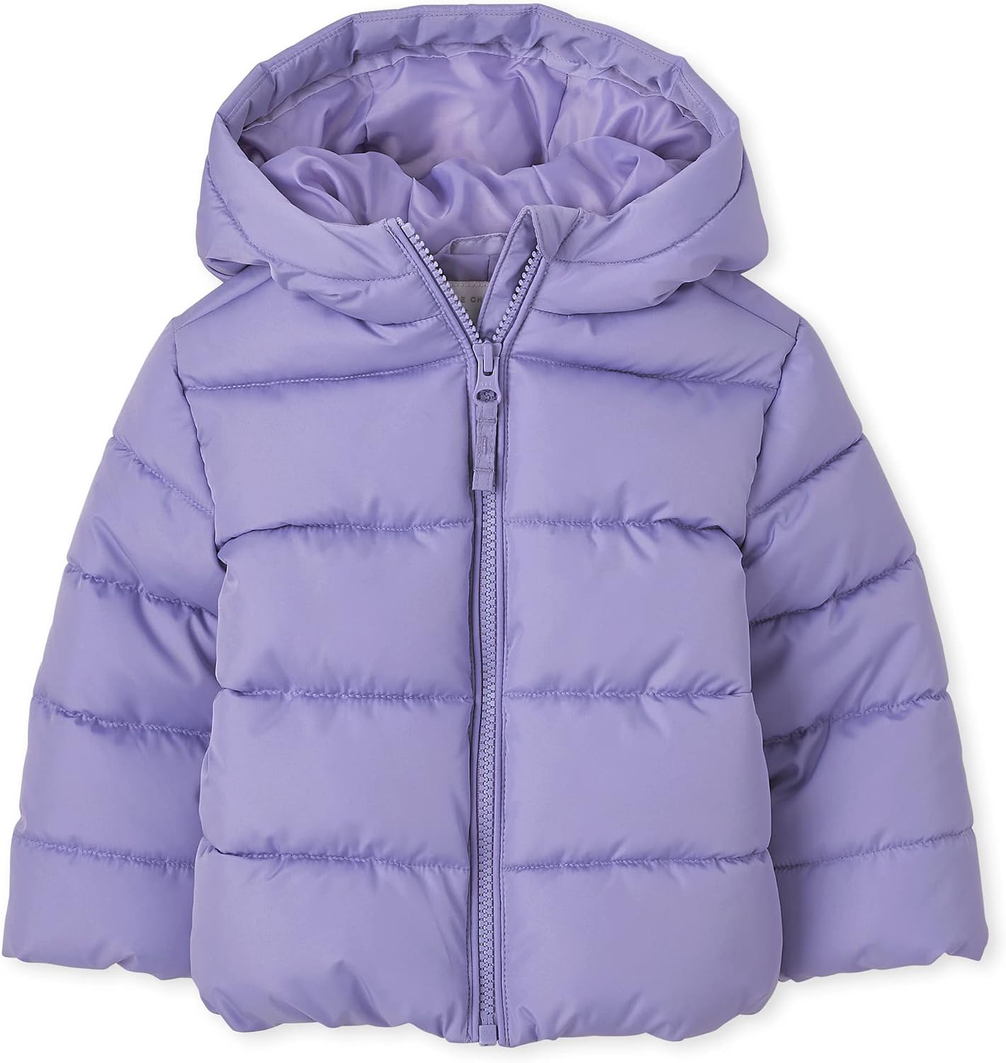 The Children’s Place Baby and Toddler Girls’ Medium Weight Wind-Resistant, Water-Resistant Puffer Jacket