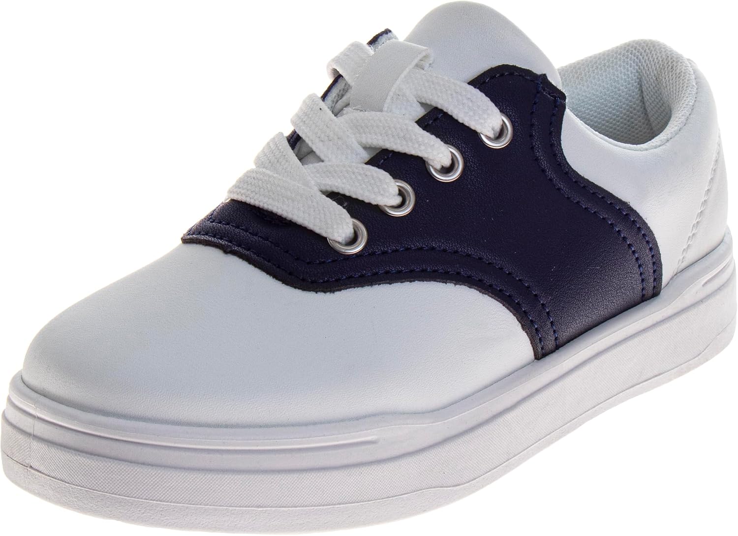 French Toast Kids Oxford Dress Shoes – Lace Up Loafer School Uniform Saddle Shoe for Girls and Boys (Sizes: 11-13 Little Kid / 1-7 Big Kid)