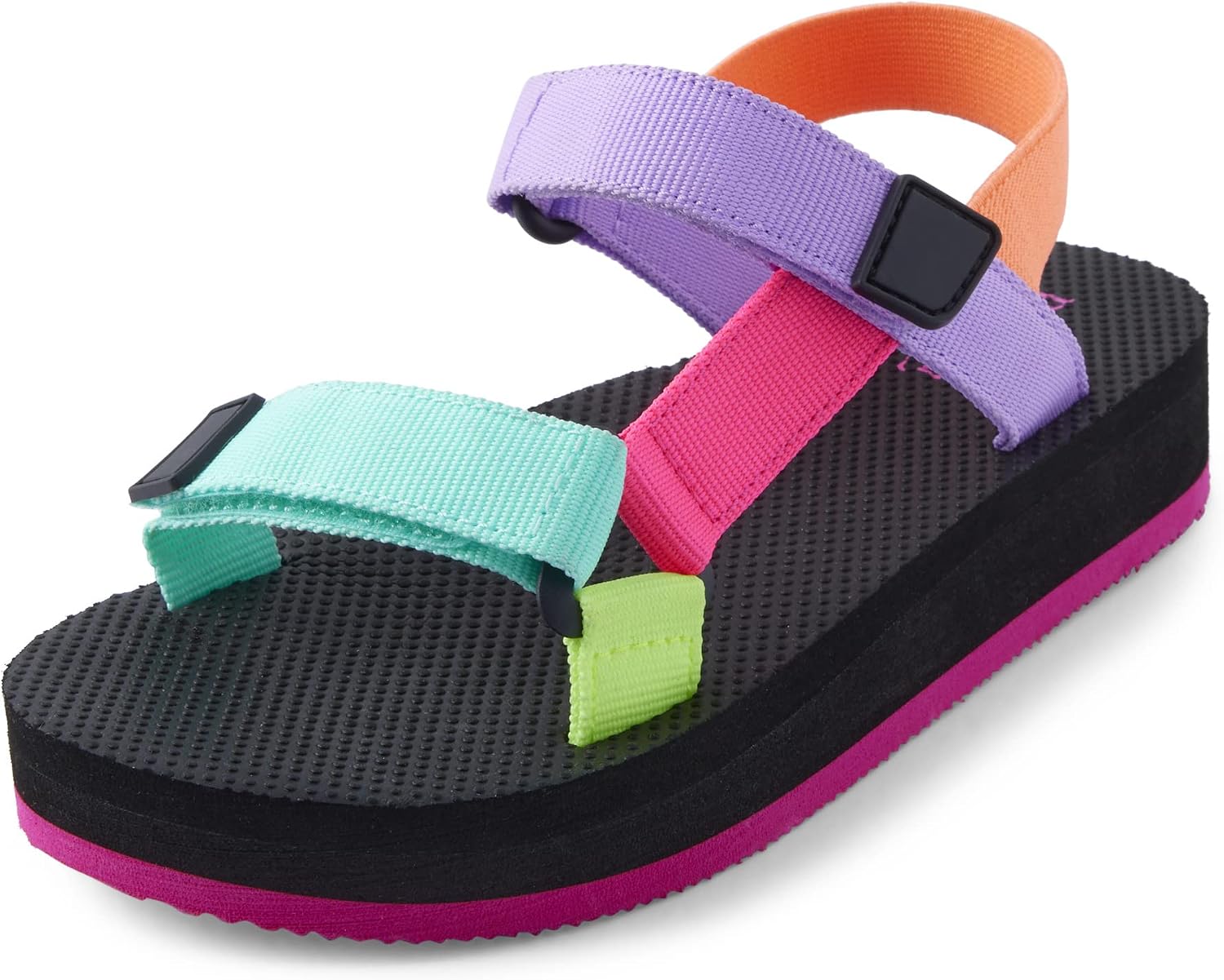 The Children’s Place Girls’ Girls Sporty Sandals With Adjustable Straps