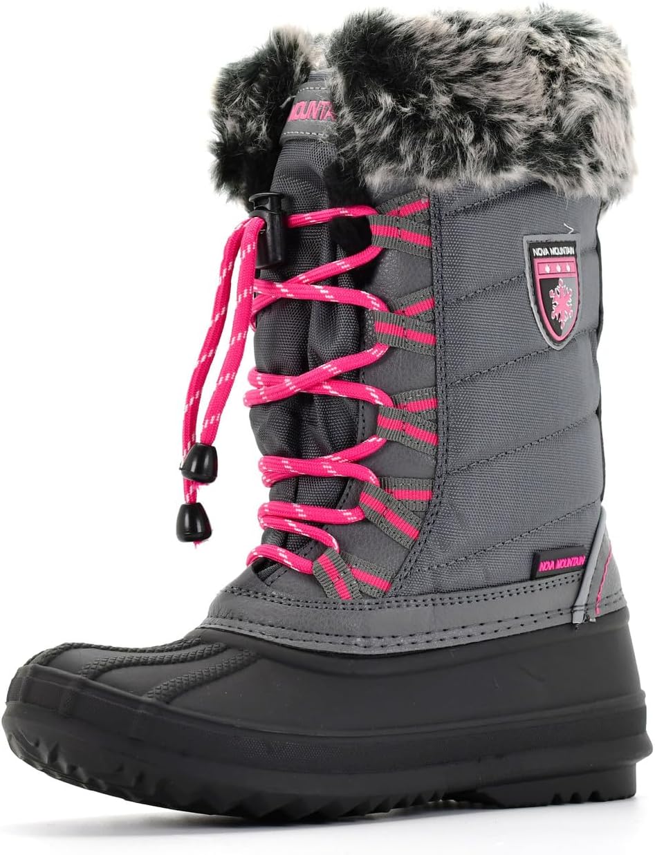 Nova Mountain Little Kid’s Winter Snow Boots