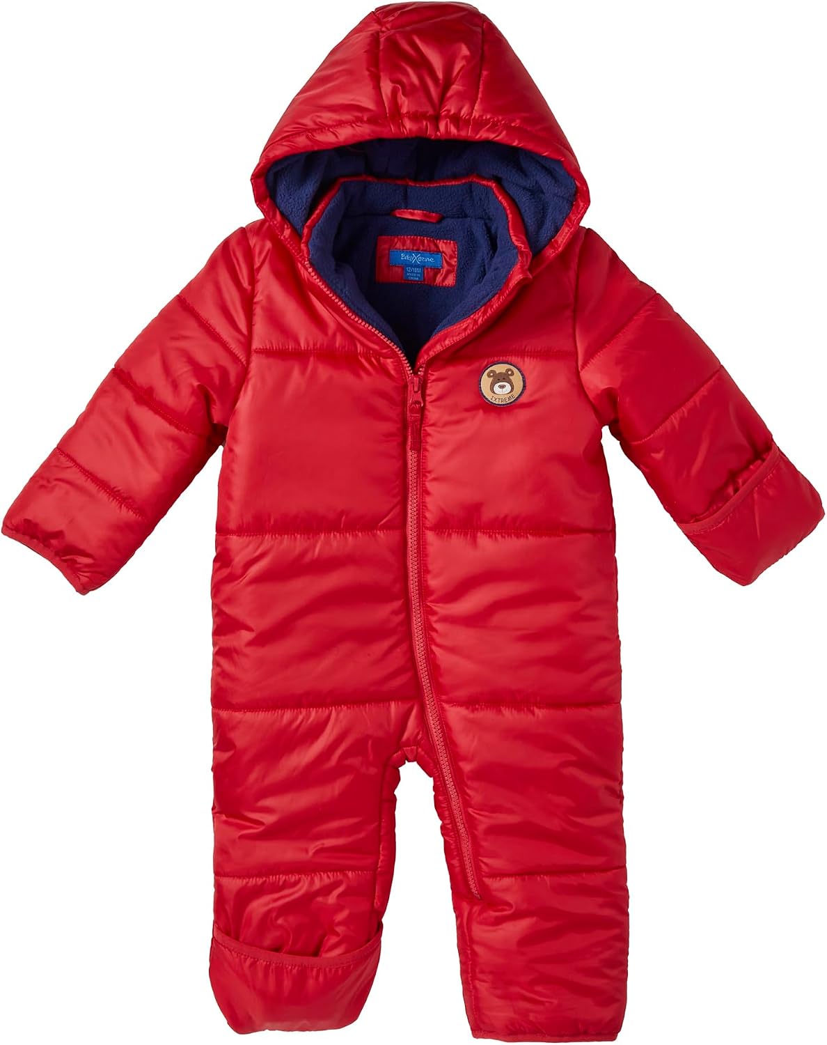 iXtreme Boys Baby Snowsuit – Wind and Water Resistant Insulated Fleece Bunting Infant Snowsuit Newborn Winter Coats