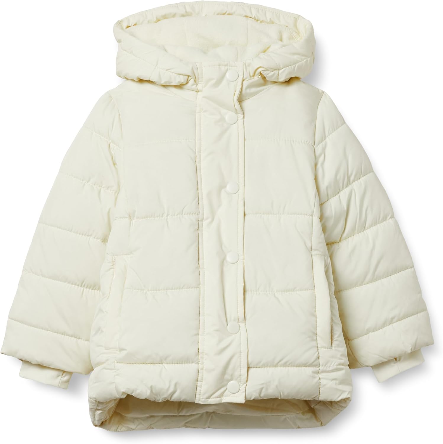 Amazon Essentials Girls and Toddlers’ Heavyweight Hooded Puffer Coat, Water-Resistant