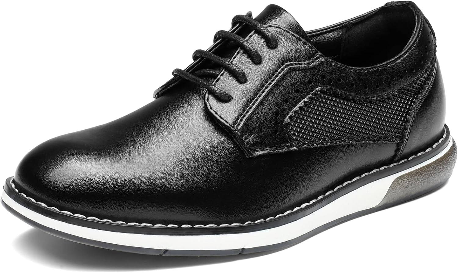 Bruno Marc Boy’s Casual Dress Oxford Comfort Uniform Formal Sneaker Shoes