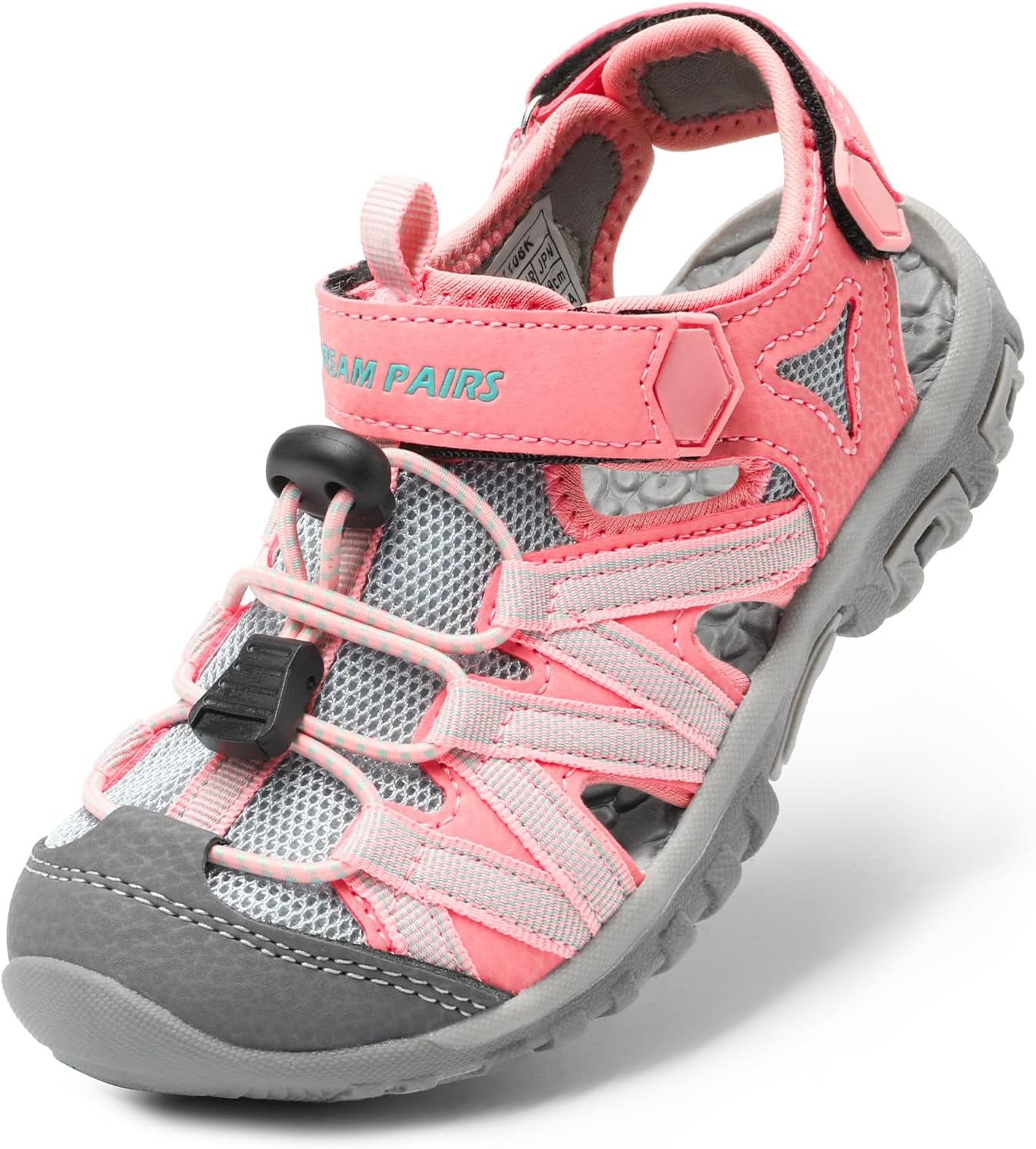 DREAM PAIRS Boys Girls Closed-Toe Outdoor Summer Water Sport Sandals for Toddler/Little/Big Kid