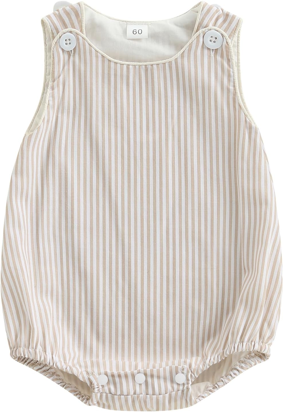 Kuriozud Unisex Newborn Baby Boy Girl Summer Clothes Sleeveless Bubble Romper Jumpsuit Overall Shorts Infant Clothing