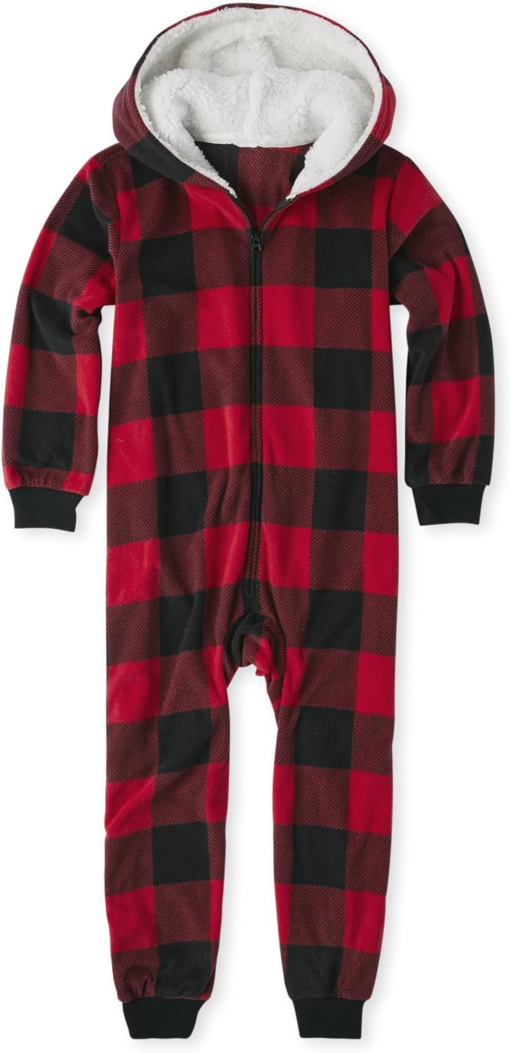 The Children’s Place unisex-baby And Kids, Sibling Matching, Christmas Pajama Sets, Fleece
