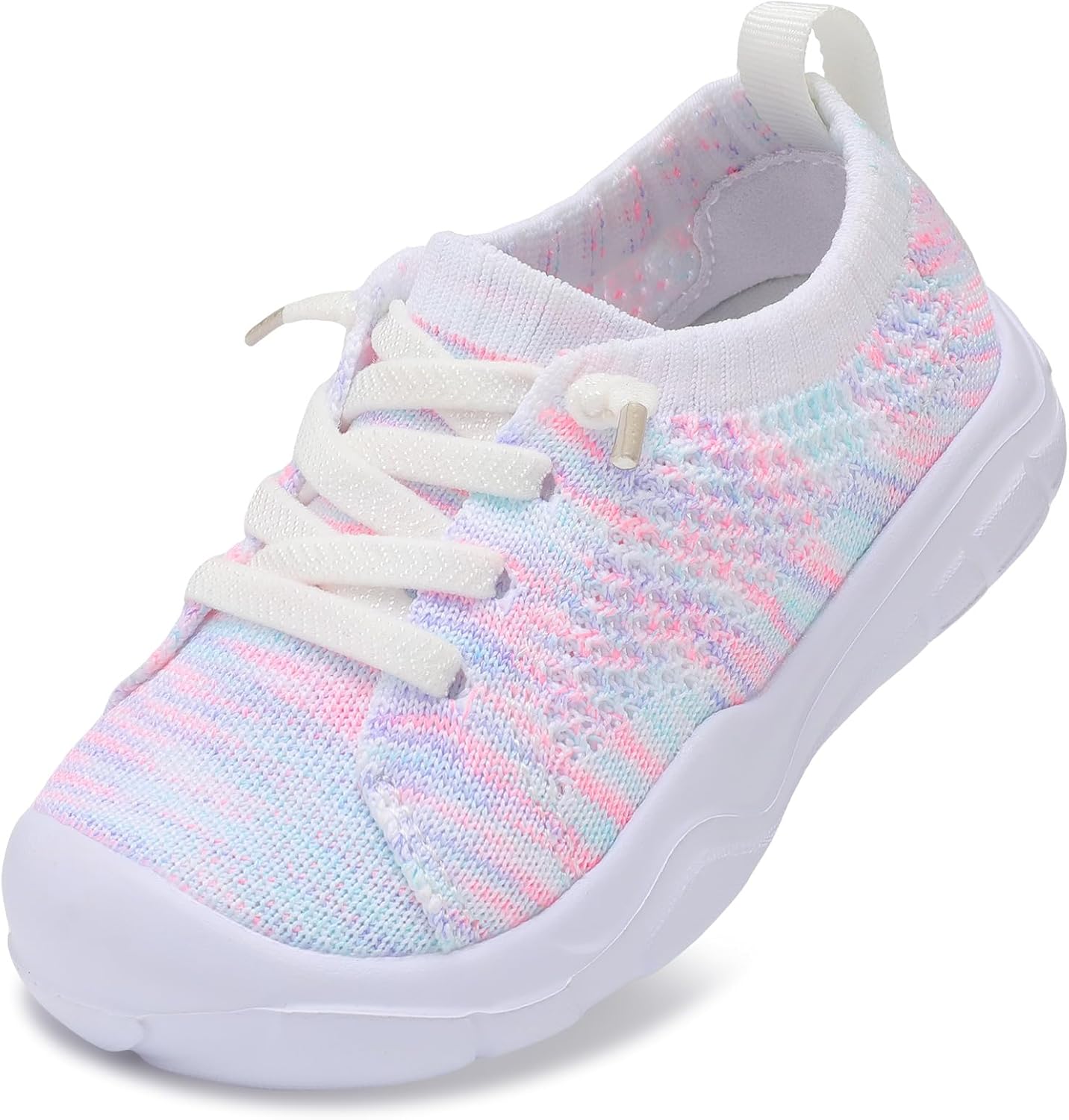 LeIsfIt Toddler Shoes Boys Girls Wide Toe Box Breathable Slip-On Sneakers Kids Lightweight Barefoot Feel Shoes for Everyday Play