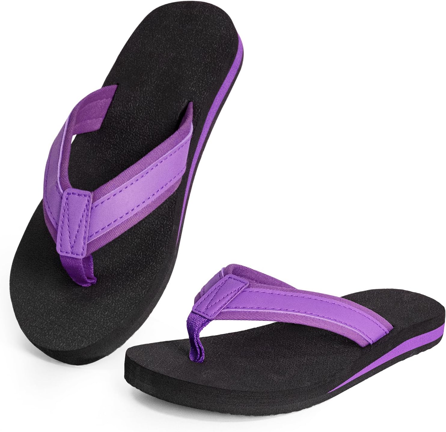 HYCLES Kids Flip Flops Boys Girls Sandals Water Shoes Boys Girls Unisex-Child Beach Shoes Flip Flops