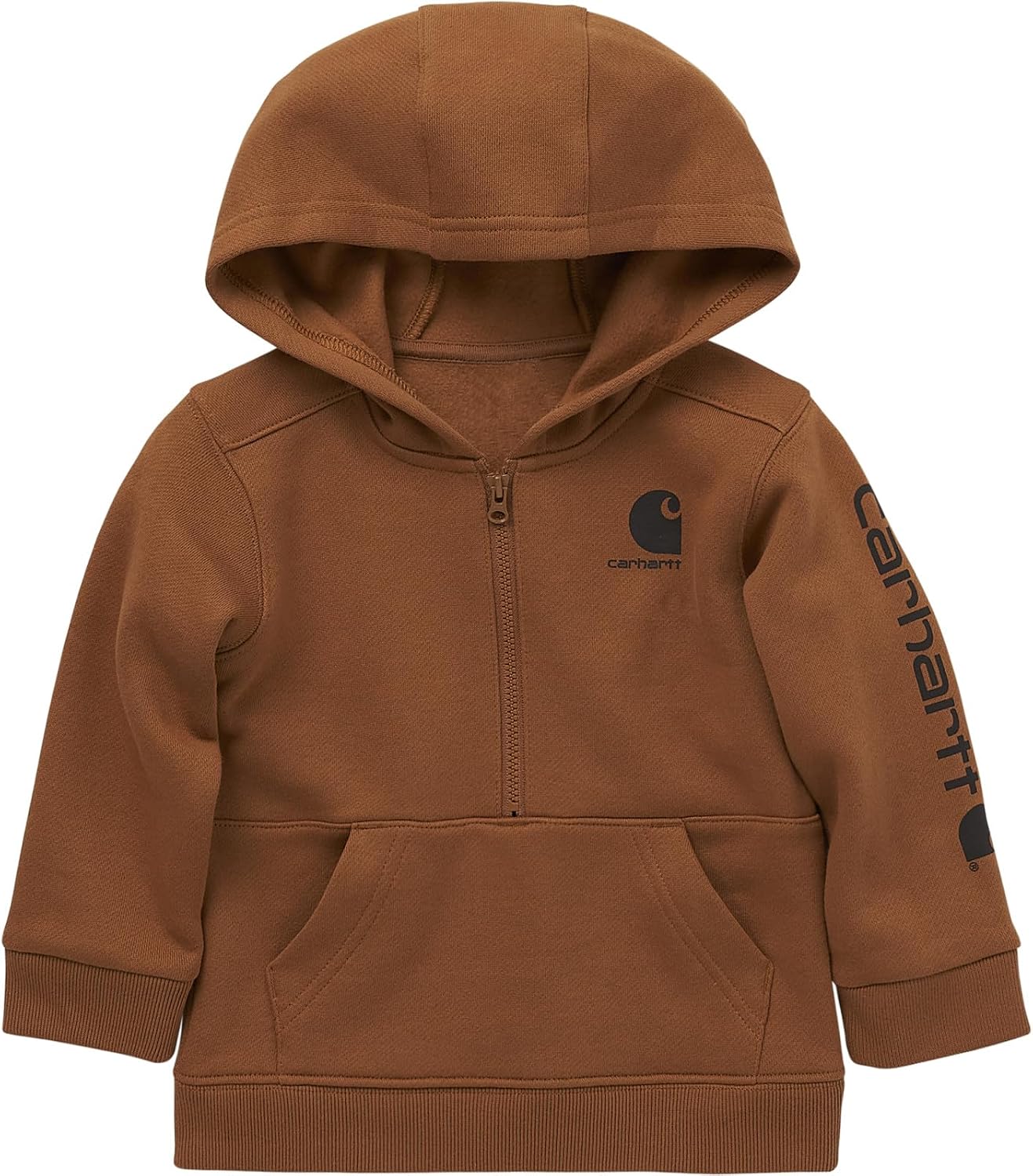 Carhartt Kid’s CA6273 Long-Sleeve Half-Zip Sweatshirt – Boys