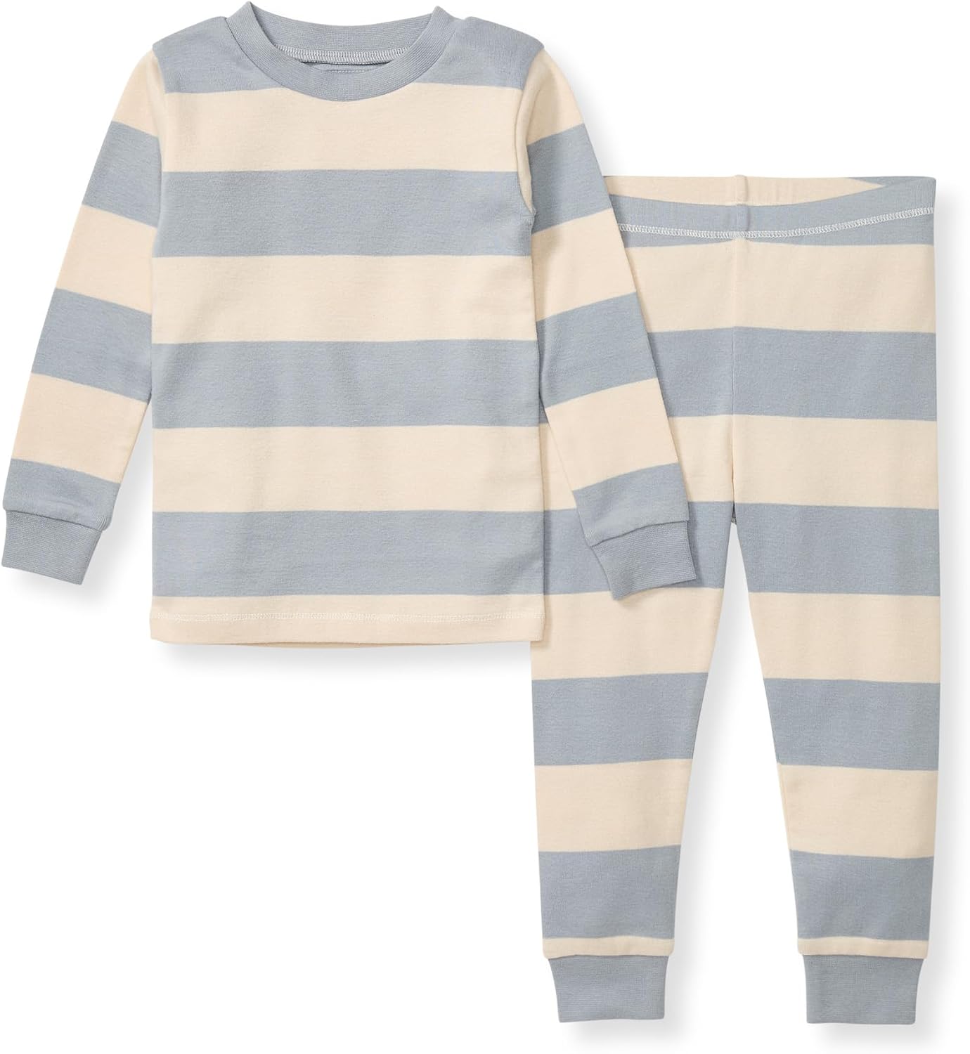 Burt’s Bees Baby Organic Cotton Pajamas for Boys, 100% Cotton Pajama Set for Toddlers and Kids, Soft and Stretchable Fabric