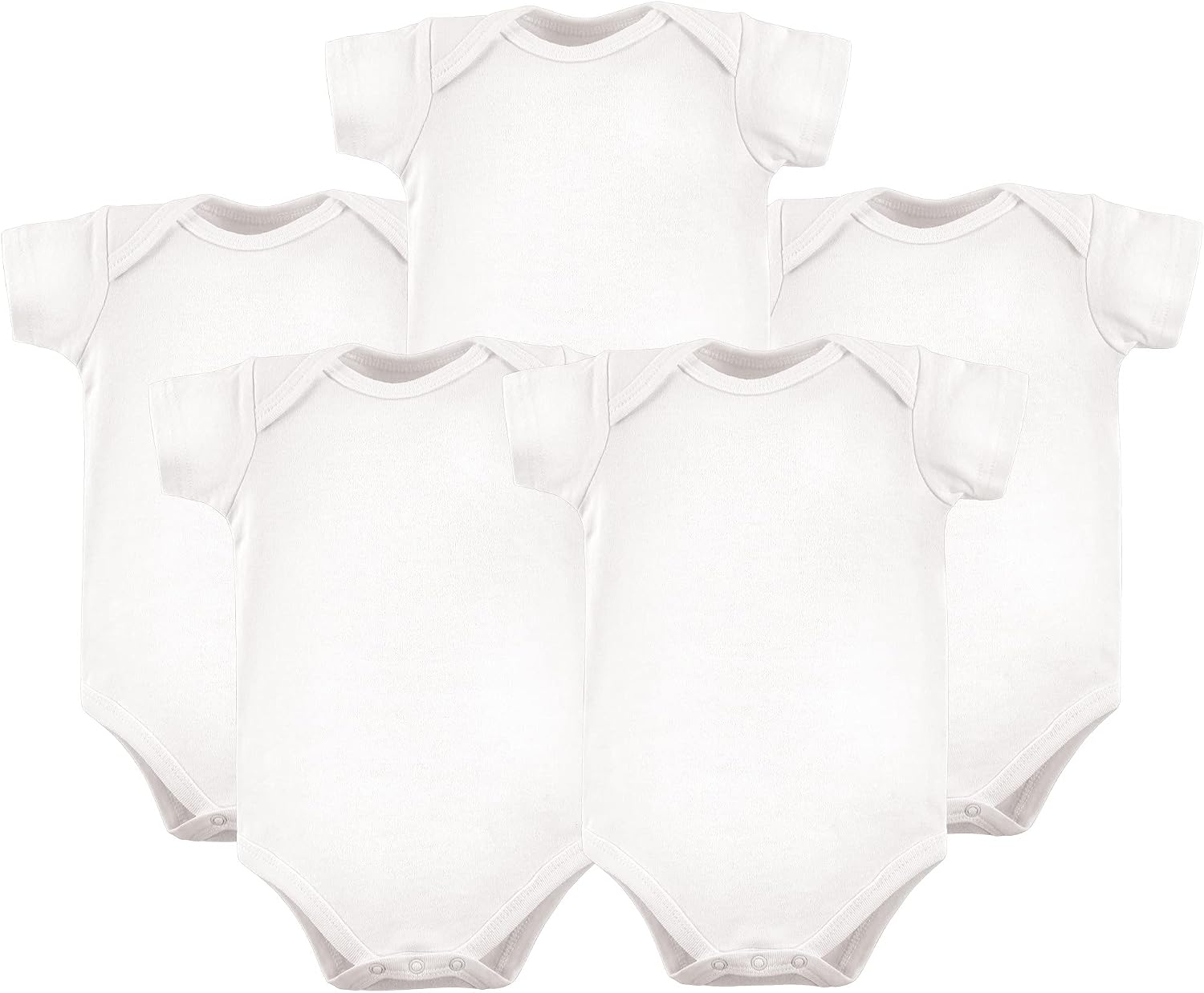 Luvable Friends Unisex Baby Cotton Bodysuits