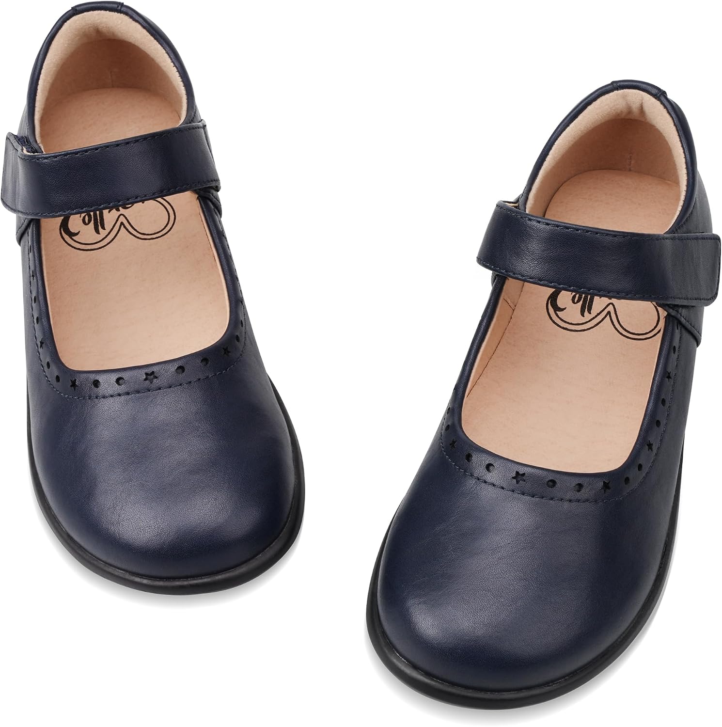 Stelle Mary Jane Shoes for Girls School Uniform Flats Dress Shoes Church for Little/Big Kids