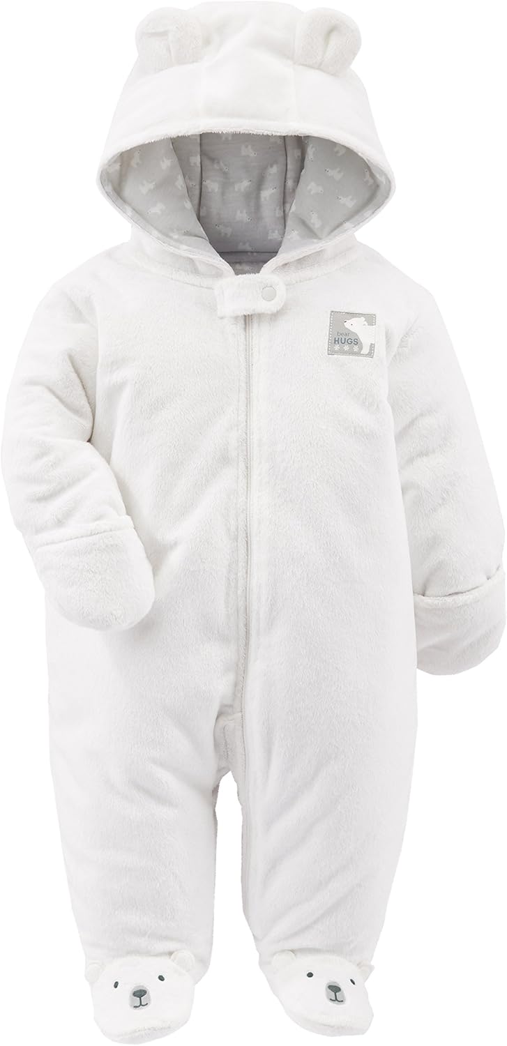 Simple Joys Kid’s Pram Ivory Bear Outerwear