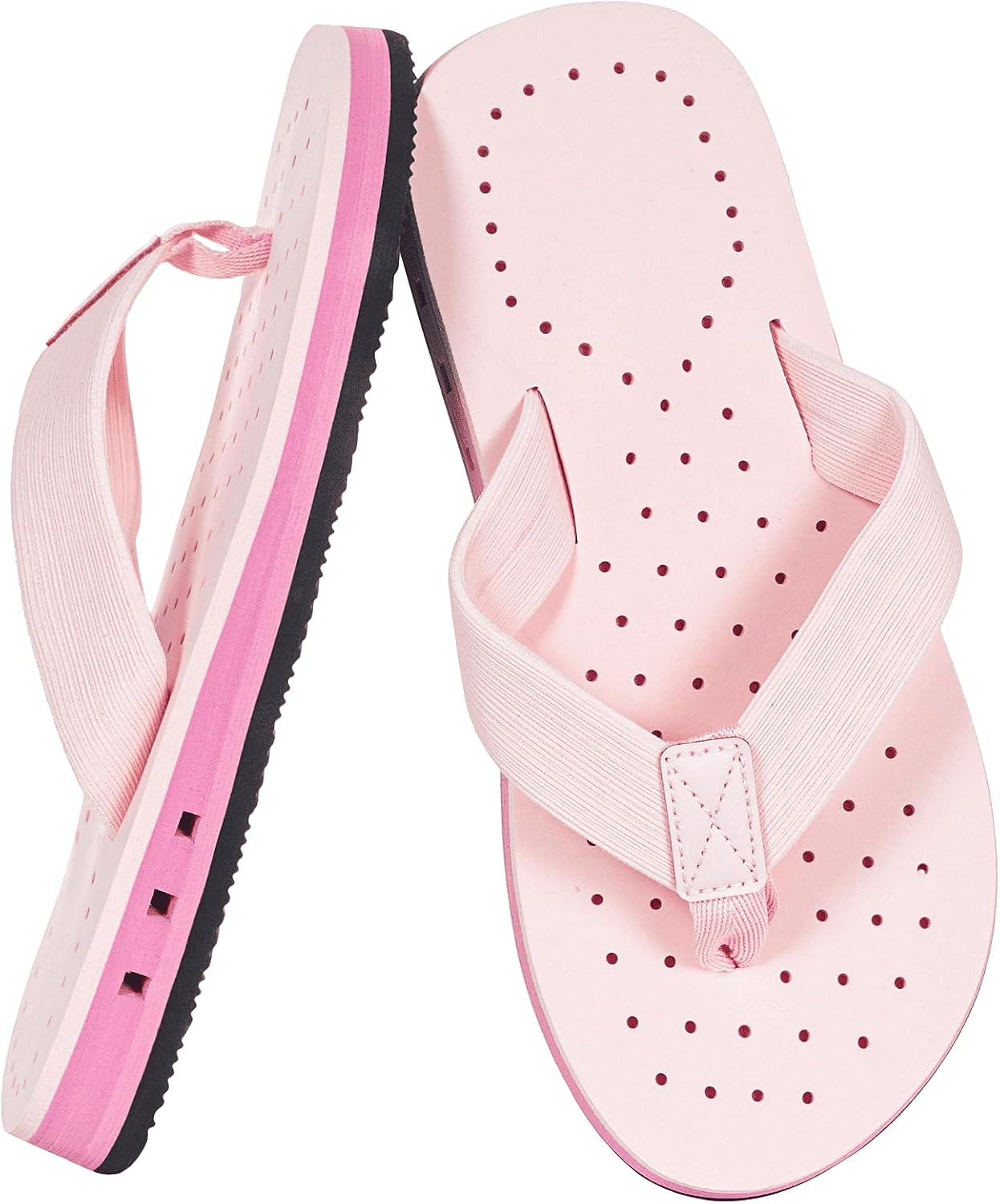 KVbabby Kids Comfortable Flip Flops Boys Girls Thong Sandals | Lightweight,Anti-slip