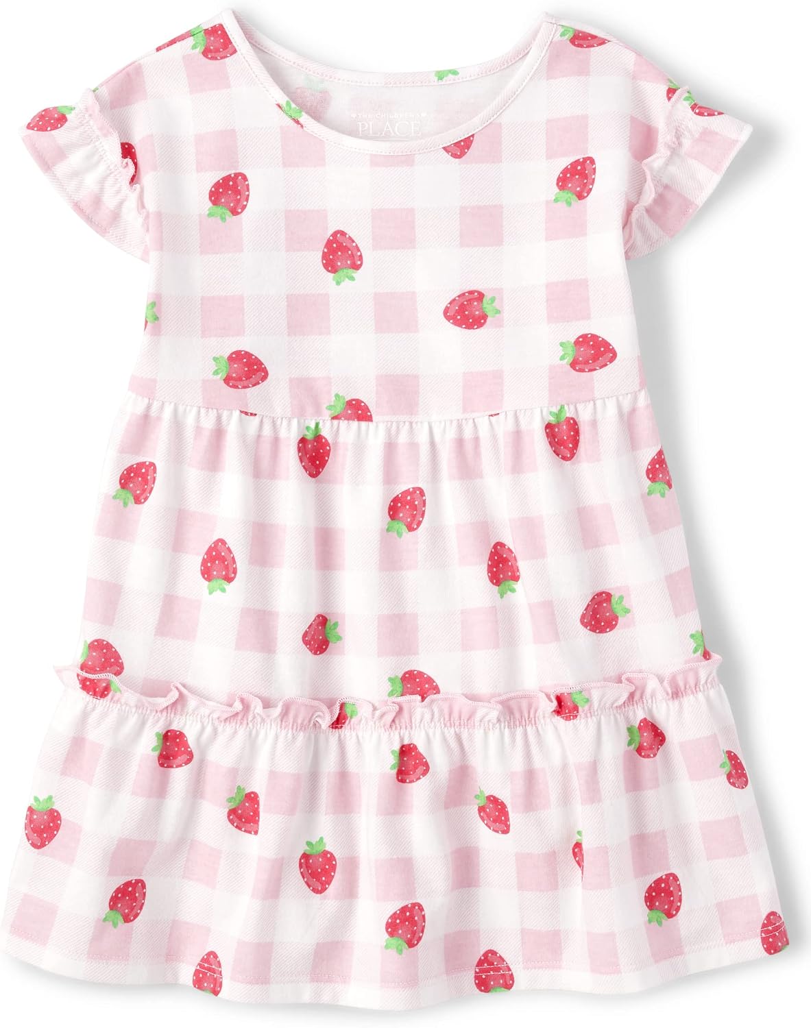 The Children’s Place Baby Girls’ and Toddler Short Sleeve Fashion Dress
