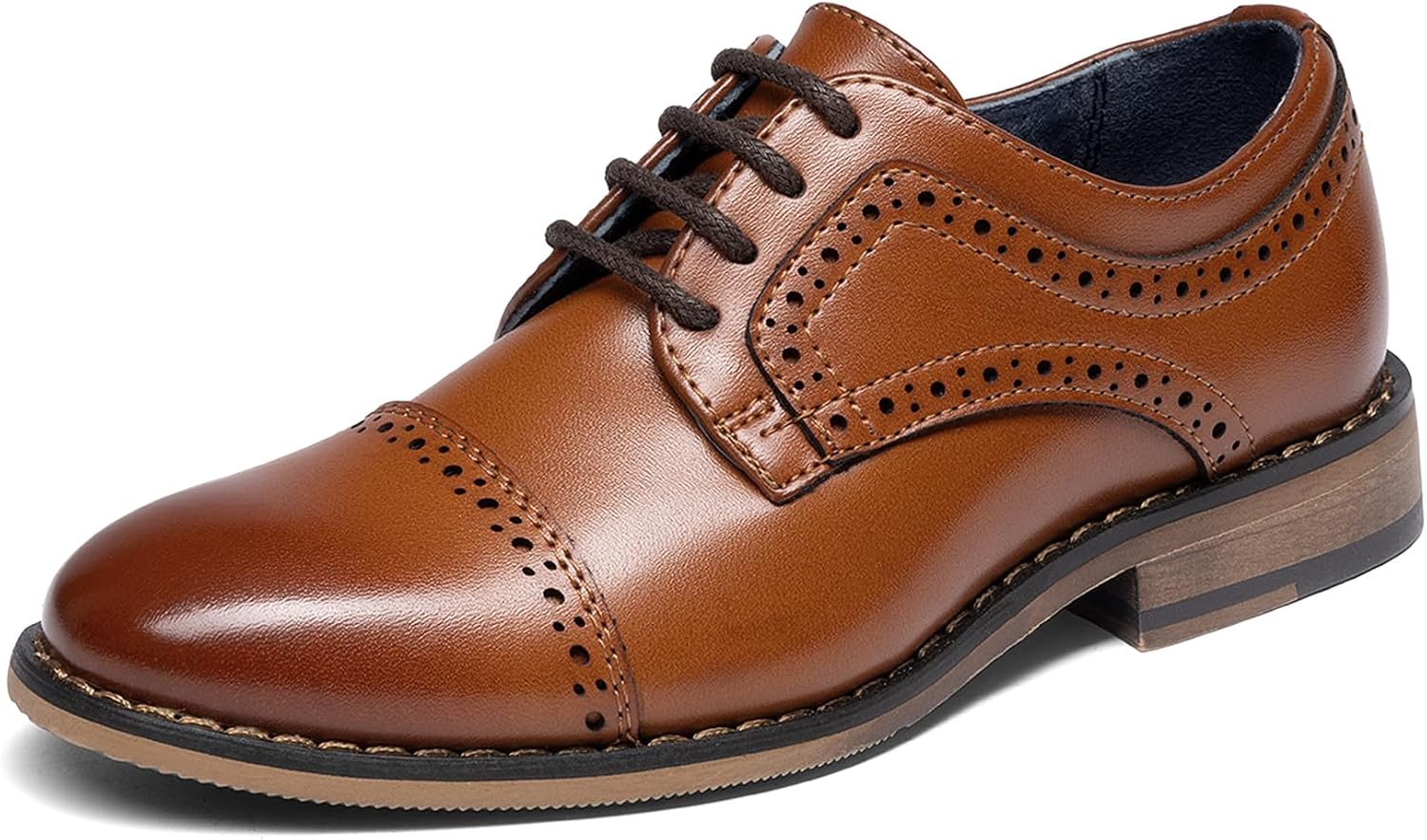 Bruno Marc Boy’s Prince-K1 Classic Oxfords Dress Shoes