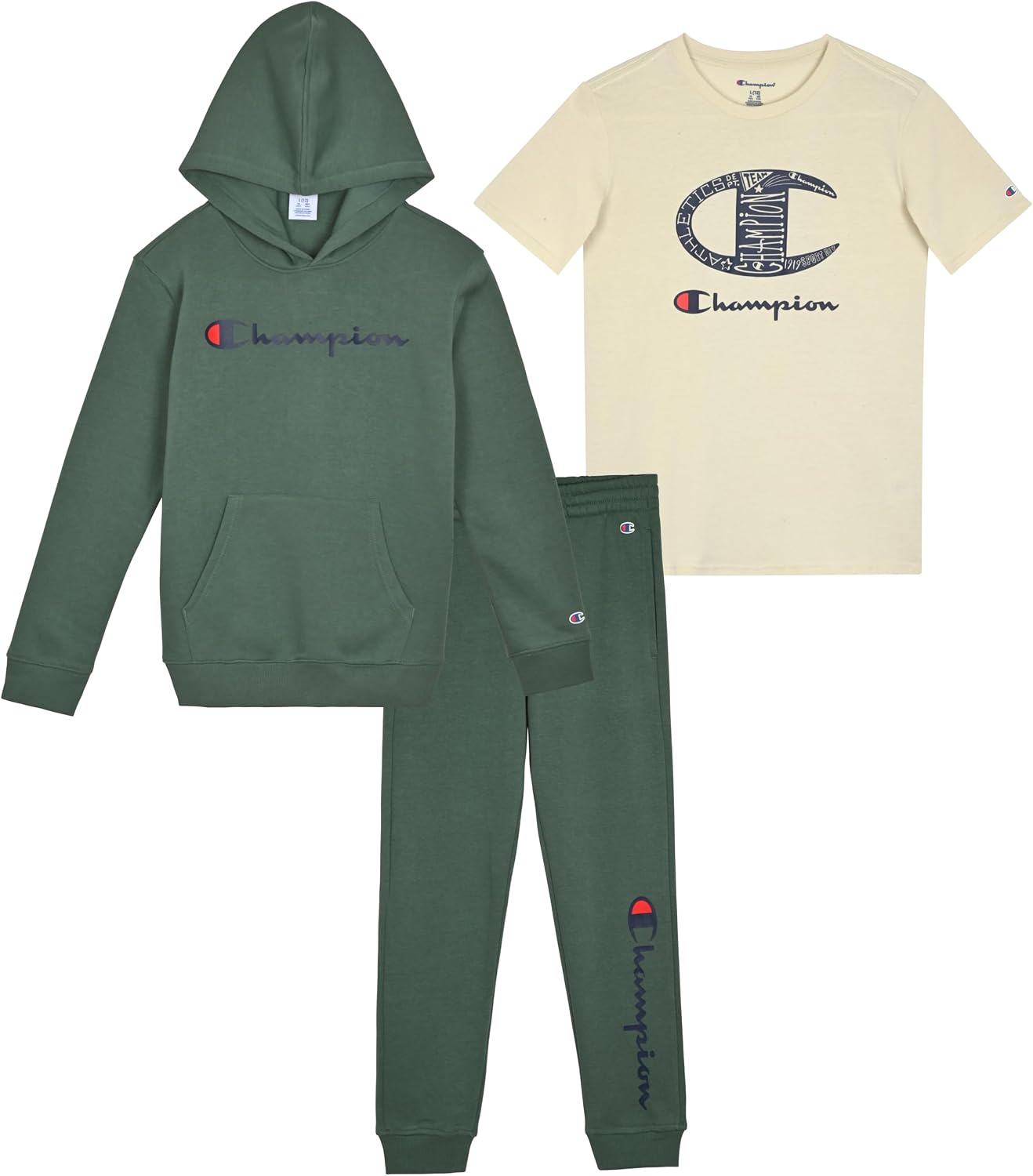 Champion Boys’ 3 Piece Boys Jogger Set