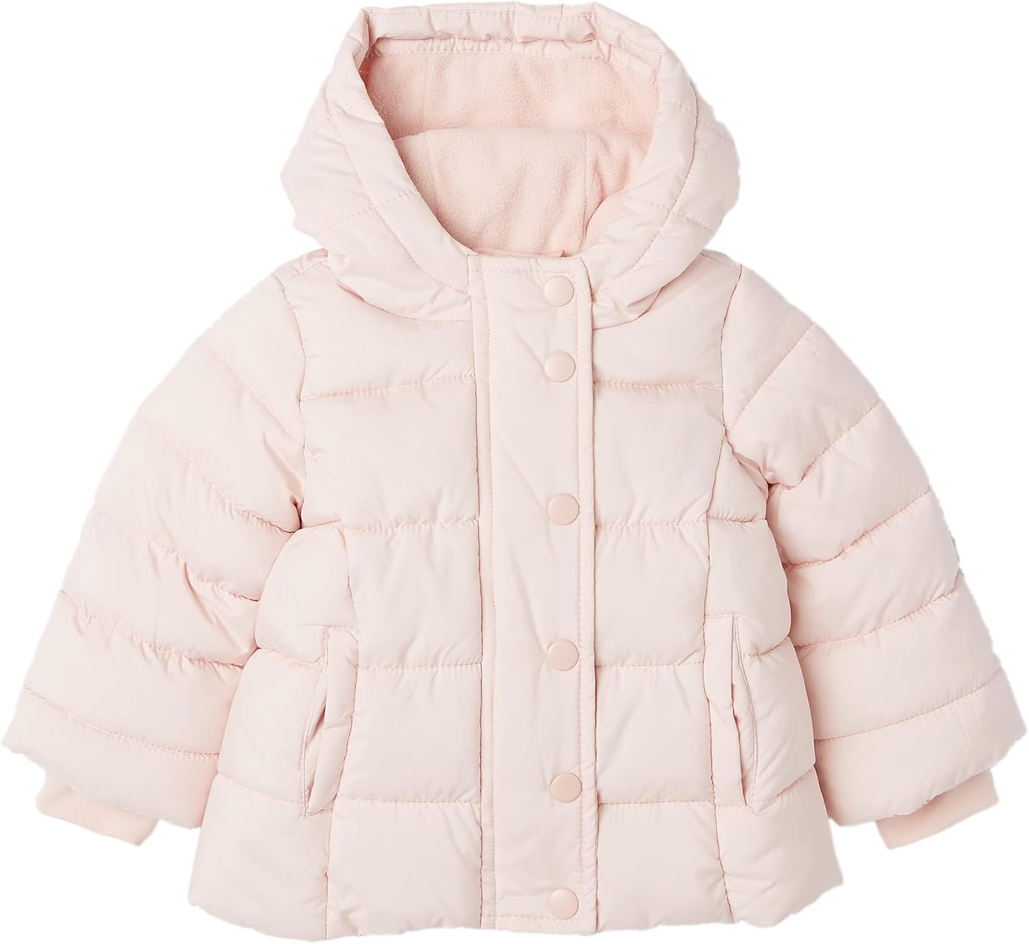 Amazon Essentials Girls and Toddlers’ Heavyweight Hooded Puffer Coat, Water-Resistant
