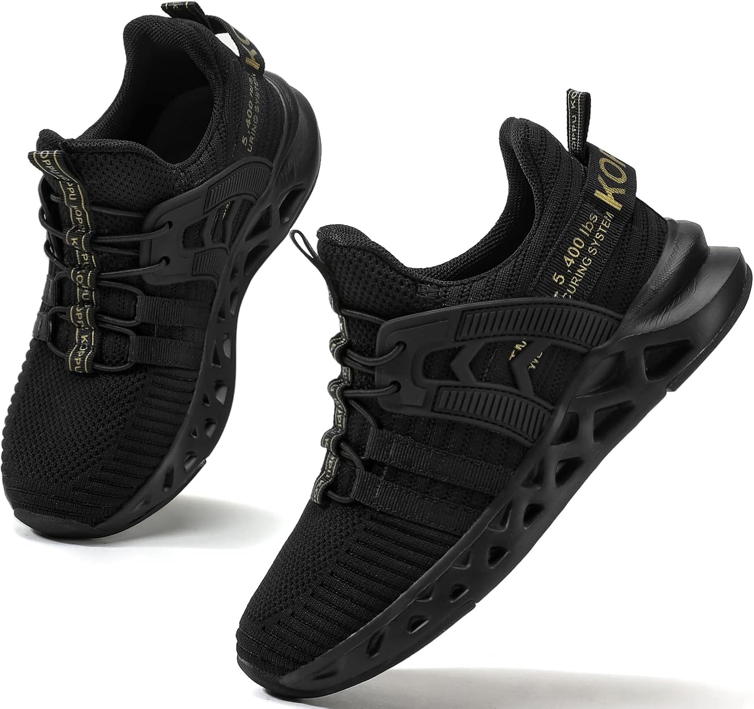 koppu Boys Girls Shoes Non-Slip Tennis Shoes Fashion Lightweight Breathable Kids Sneakers for Little Kids/Big Kids