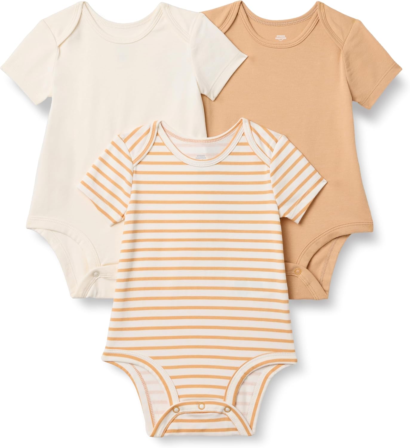 Amazon Essentials x Sofia Grainge Unisex Babies’ Short Sleeve Crewneck Bodysuit