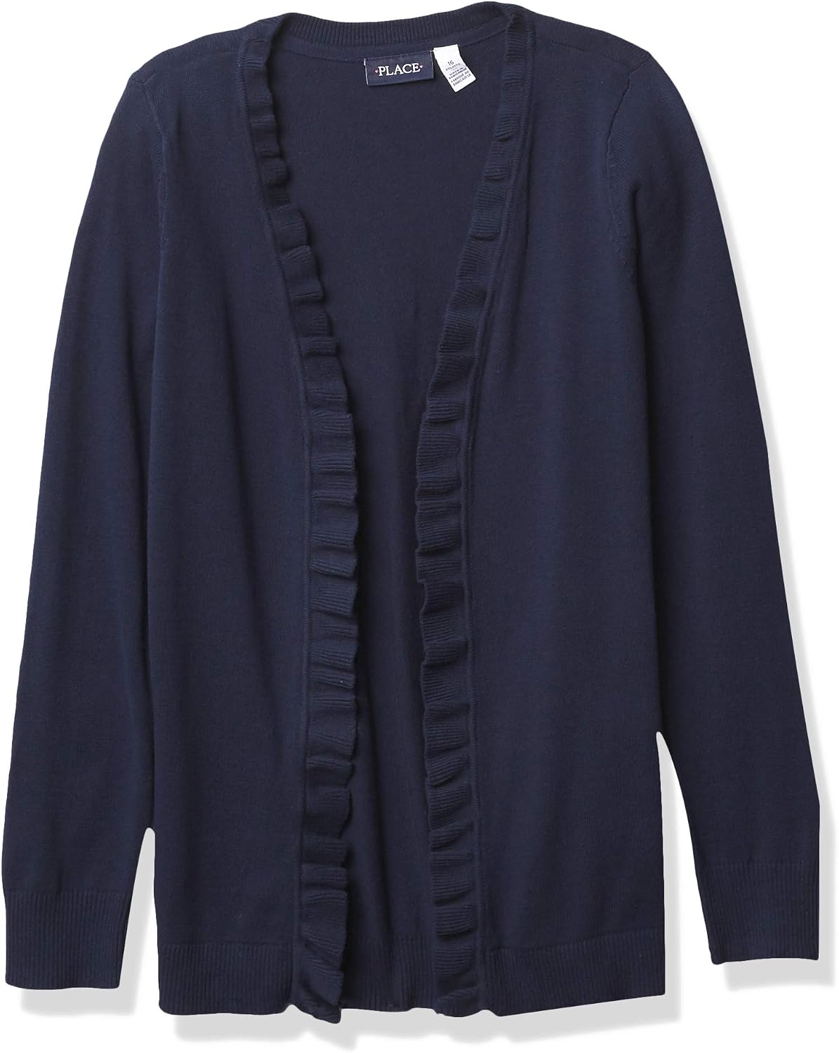 The Children’S Place Girls Ruffle Cardigan