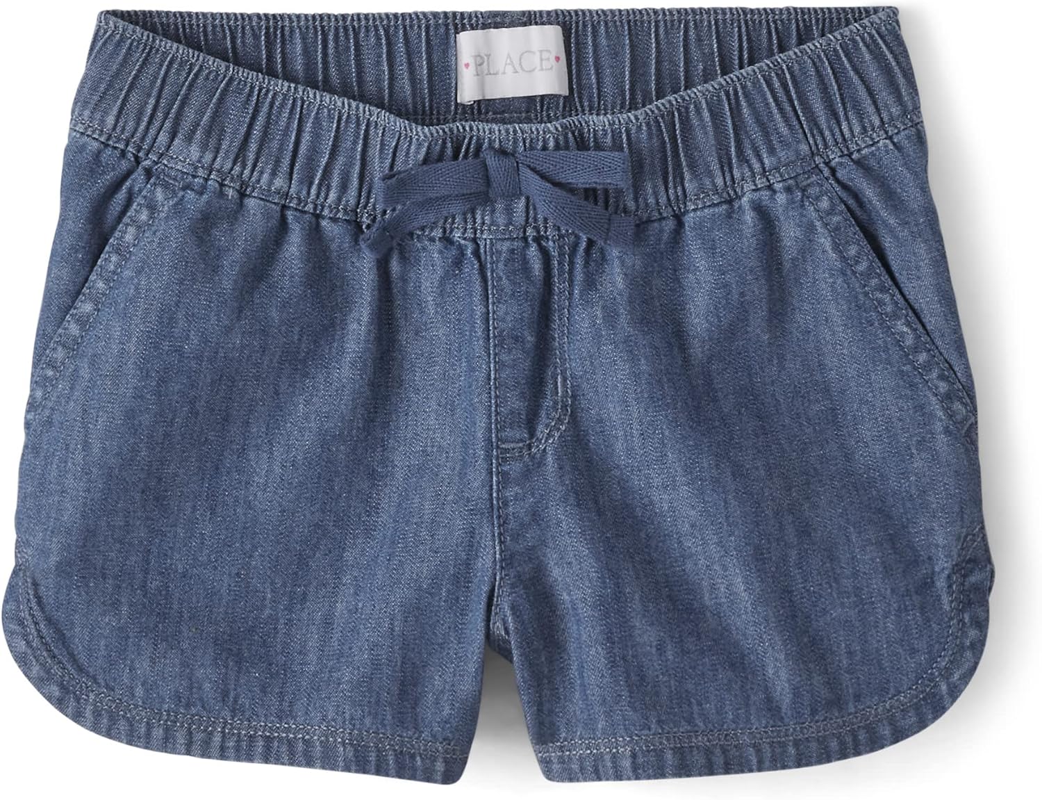 The Children’s Place Girls’ Denim Pull on Shorts