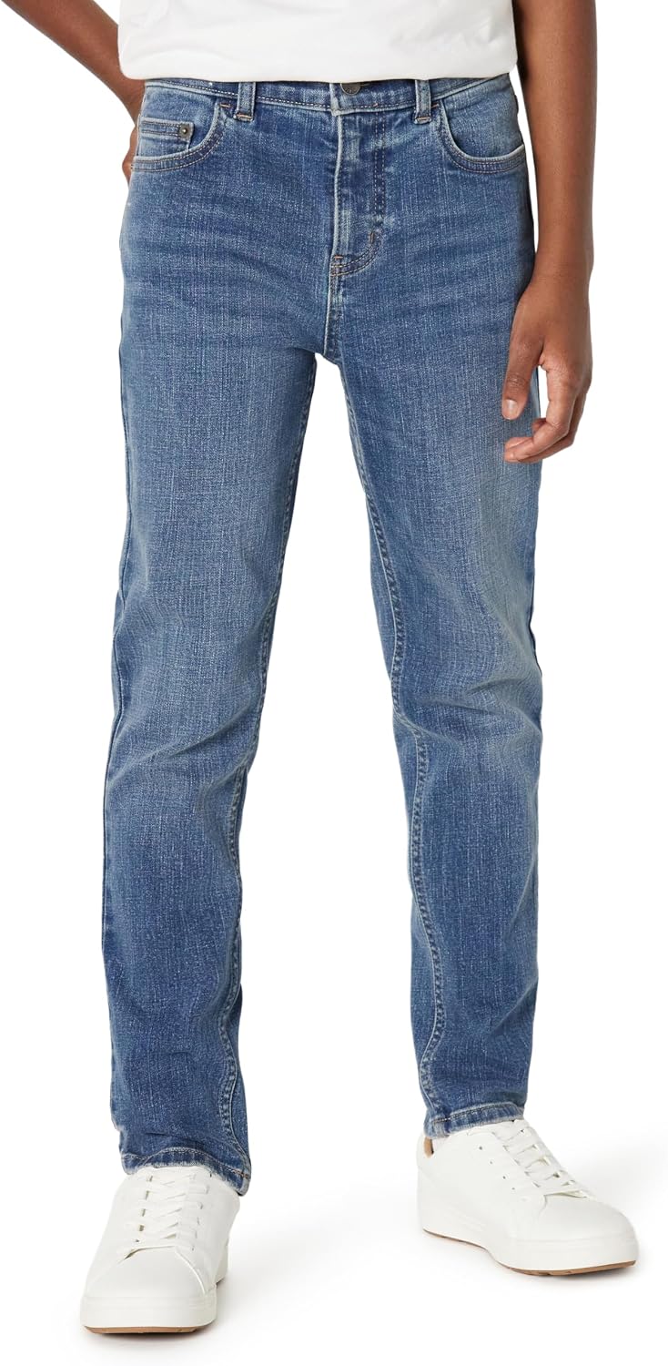 Amazon Essentials Boys’ High Stretch Skinny-Fit Jeans