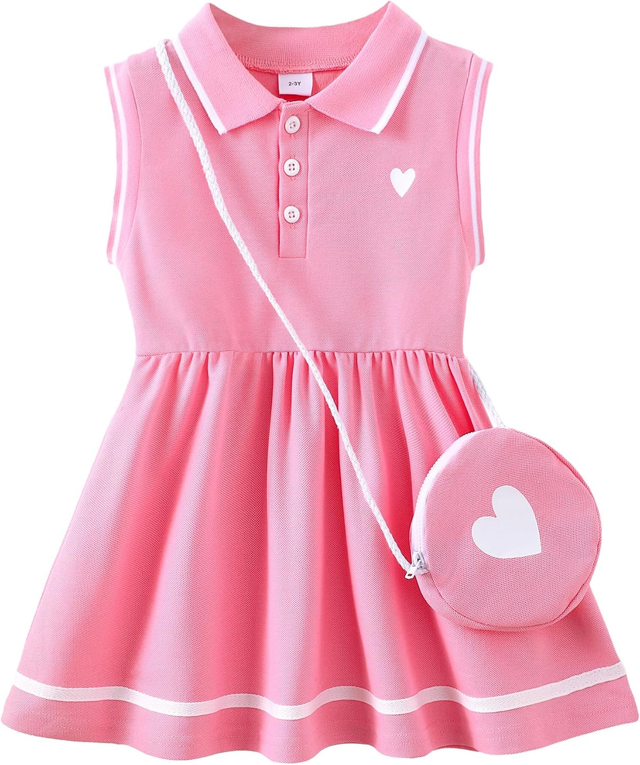 Saeaby Little Toddler Girl Sporty Dress Summer Clothes Ruffle Sleeveless Kids Dresses Sport Causal Sundress Girl Outfits