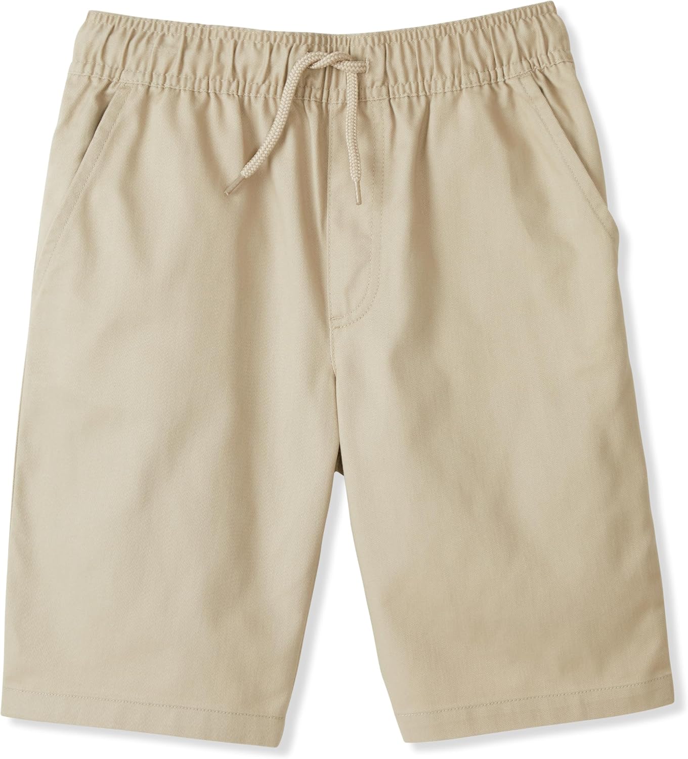 French Toast Boys’ Pull-On Twill Shorts with Drawstring