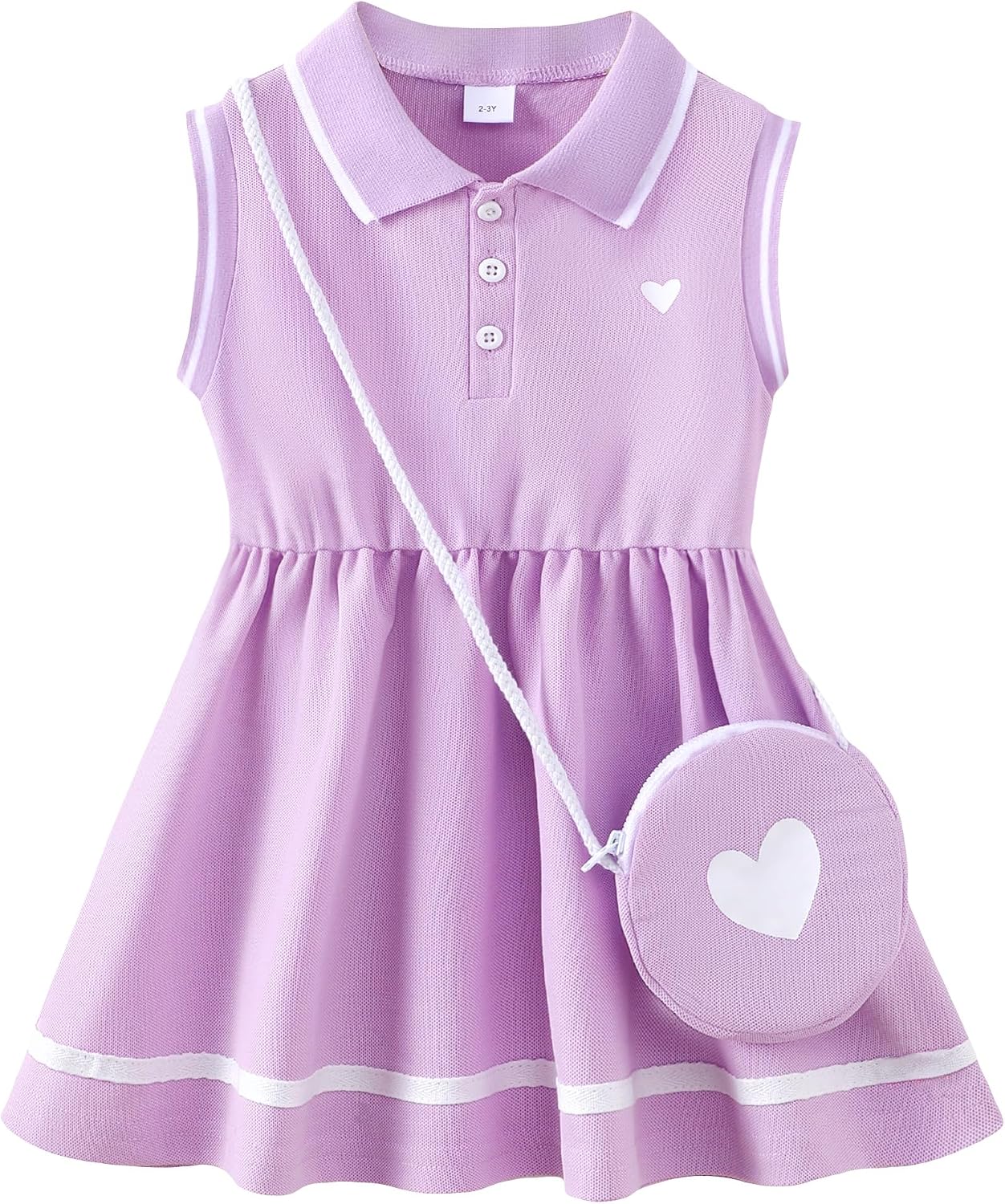 Saeaby Little Toddler Girl Sporty Dress Summer Clothes Ruffle Sleeveless Kids Dresses Sport Causal Sundress Girl Outfits