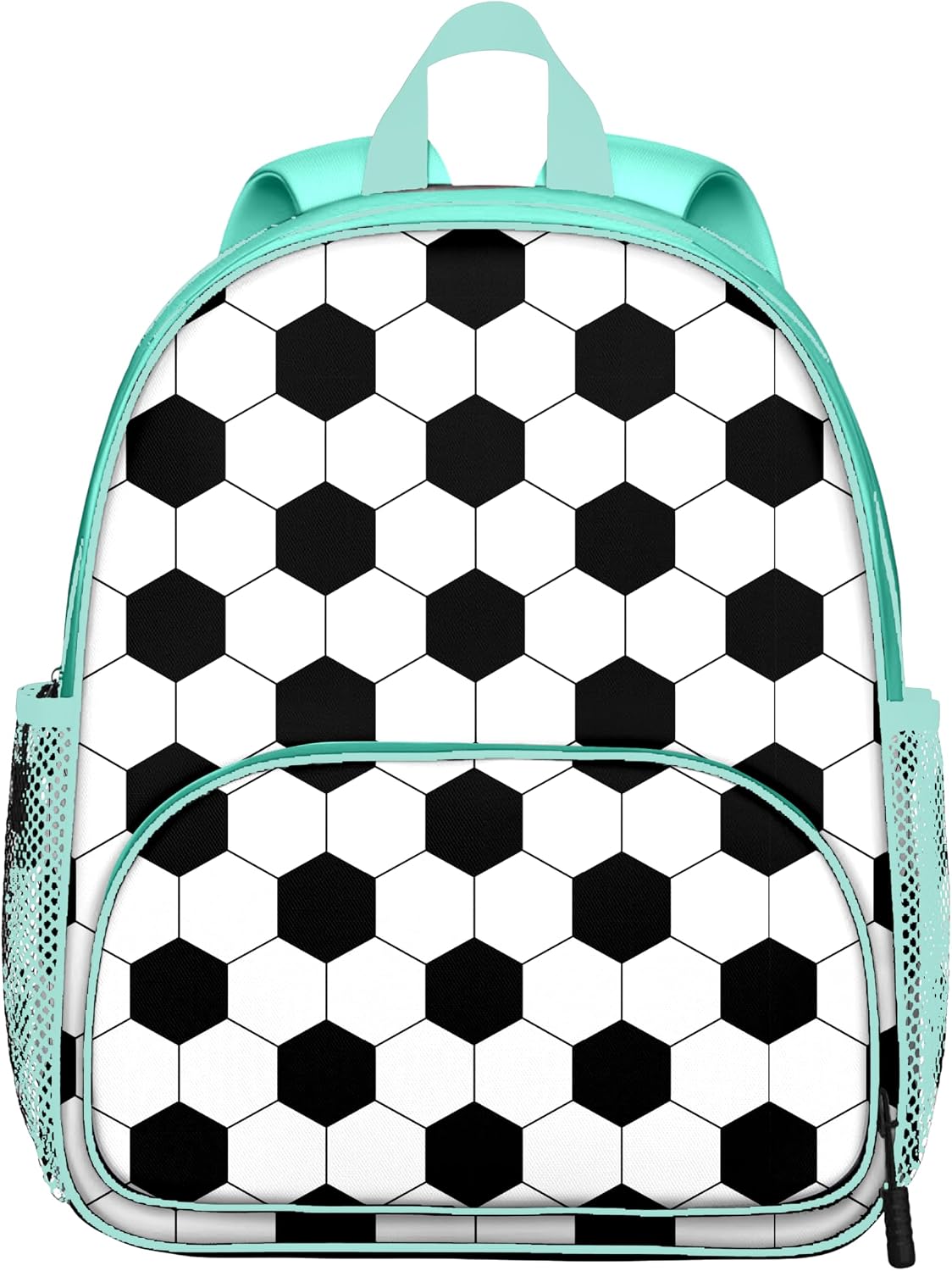 Cool Soccer Kids Backpack,Lightweight Toddler Bag for Boys Girls,Adjustable Straps Preschool Nursery Travel Bookbag