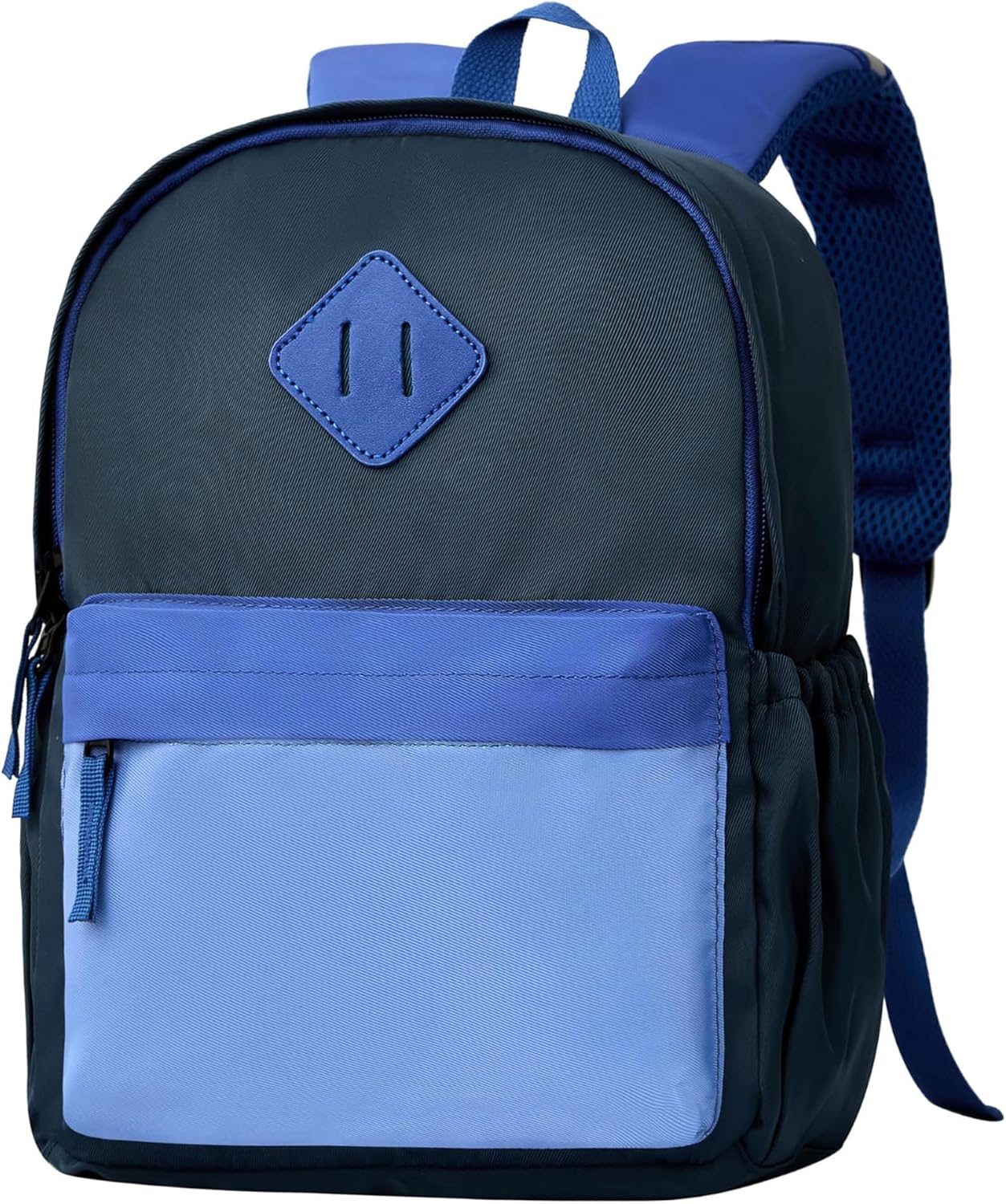 NICE CHOICE Toddler Mini Backpack for Boys Girls, Kindergarten Preschool Elementary School Backpack Bag for Little Kids Child, Travel & Everyday Use(12”, Dark Blue-Blue