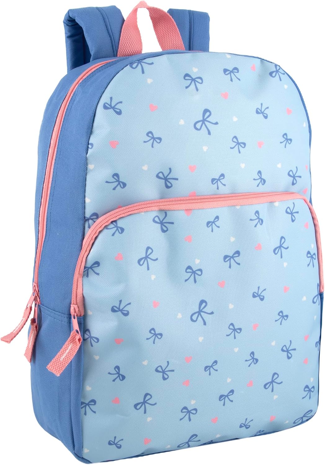 Trail maker 17 Inch Kids Backpacks for Boys & Girls | Preschool, Kindergarten, Elementary School Backpacks with Adjustable, Padded Straps (Beautiful Bows)
