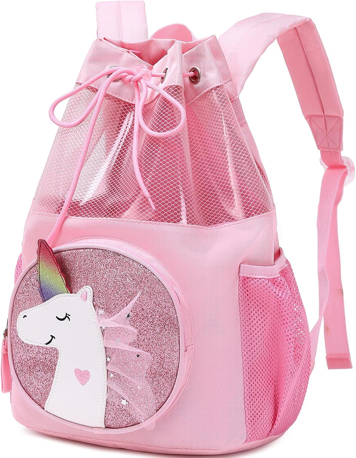 mygreen Drawstring Backpack Gym Cinch Bag for Swim Beach Sports Waterproof for Kids | for Swim