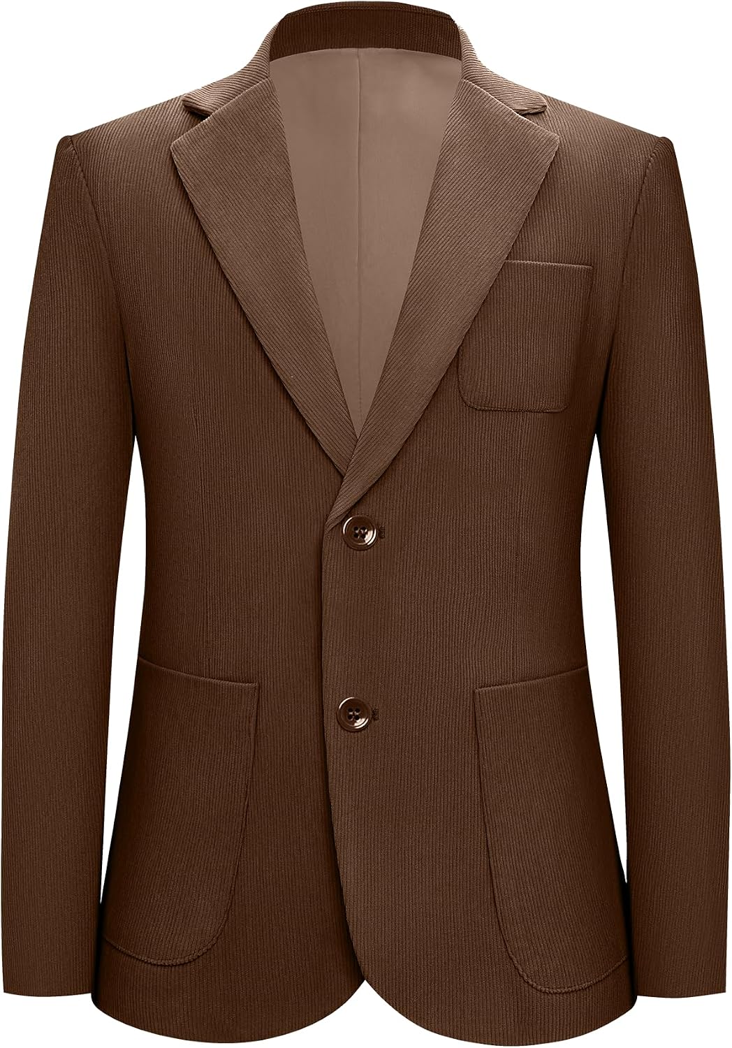 Boys Corduroy Blazer Jacket Casual 2 Button Single Breasted Kid Sport Coat Wedding School Uniform Tuxedo Jacket