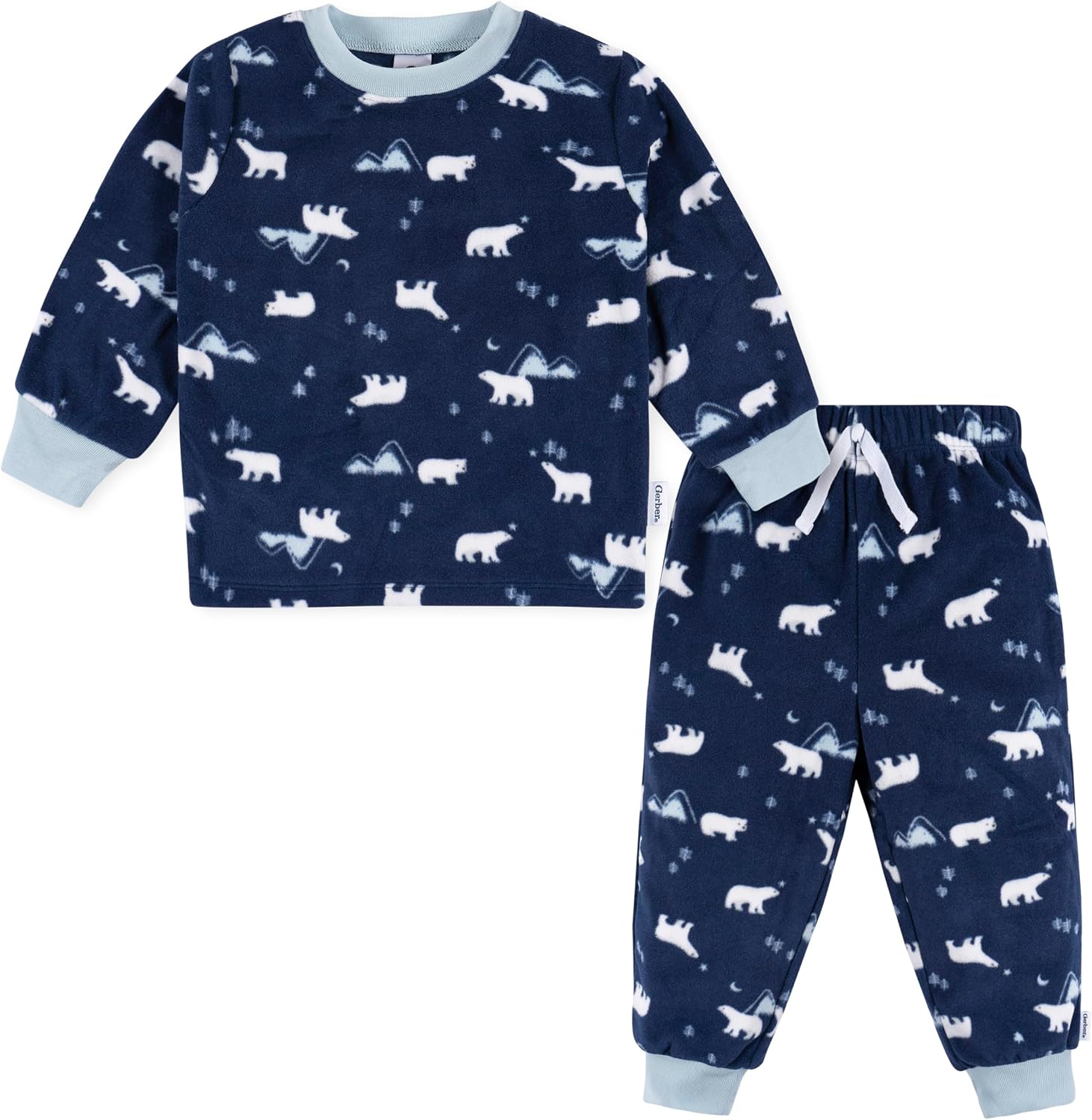 Gerber Baby Boys’ 2-piece Fleece Pajamas Pants Set