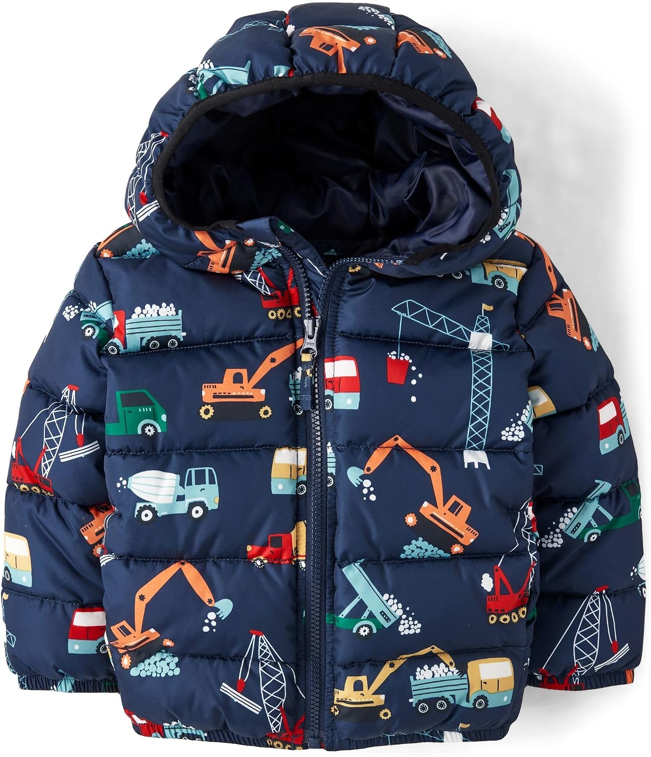 The Children’s Place Baby Boys’ And Toddler Boys’ Medium Weight Wind-resistant, Water-resistant Puffer Jacket