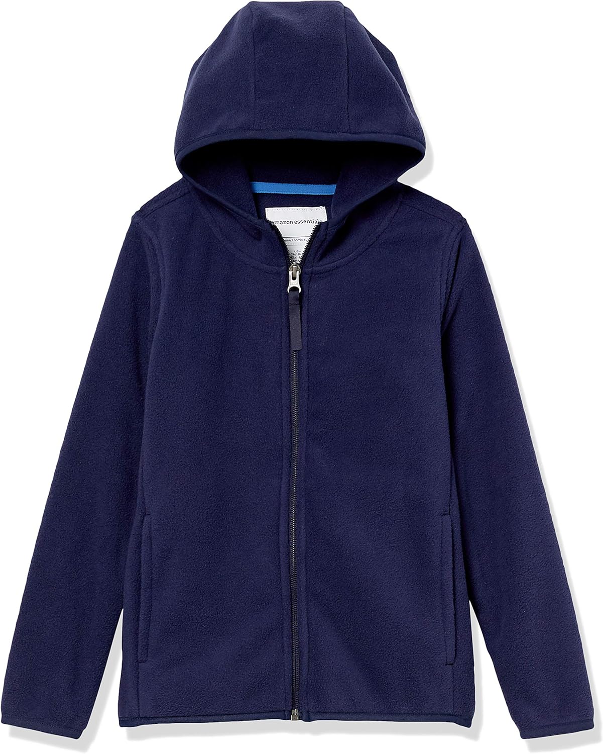 Amazon Essentials Boys and Toddlers’ Polar Fleece Full-Zip Hooded Jacket