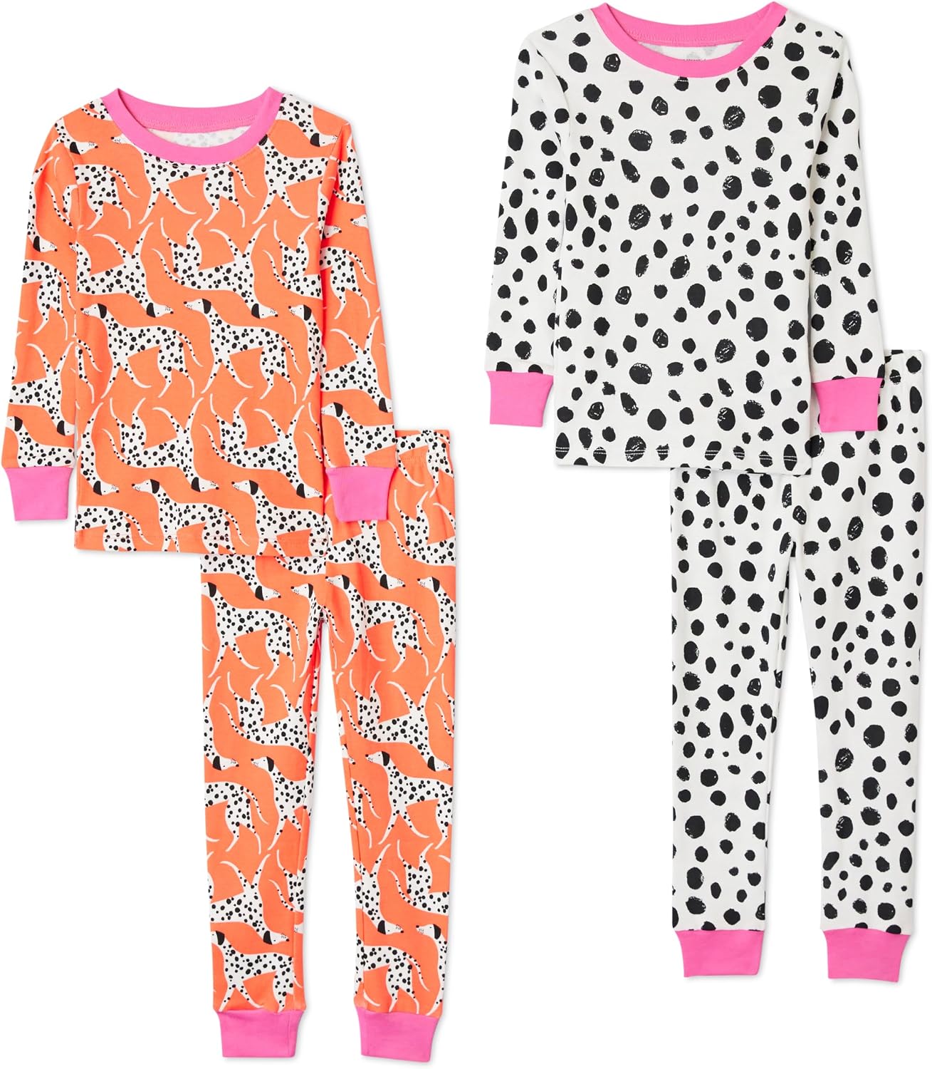 Amazon Essentials Babies, Toddlers and Boys’ Snug-Fit Cotton Pajama Set, Multipacks