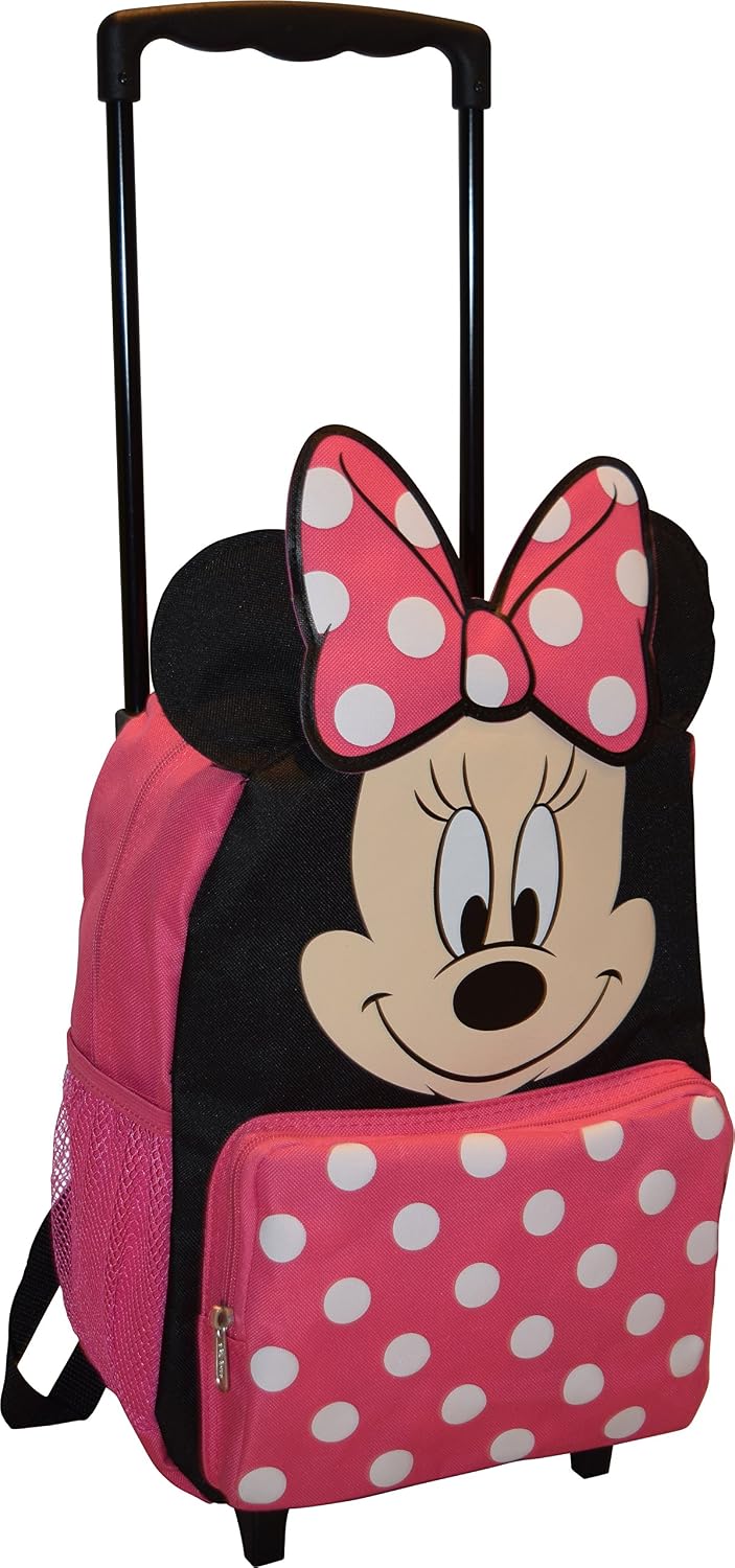MINNIE Mouse 14″ Softside Rolling Backpack
