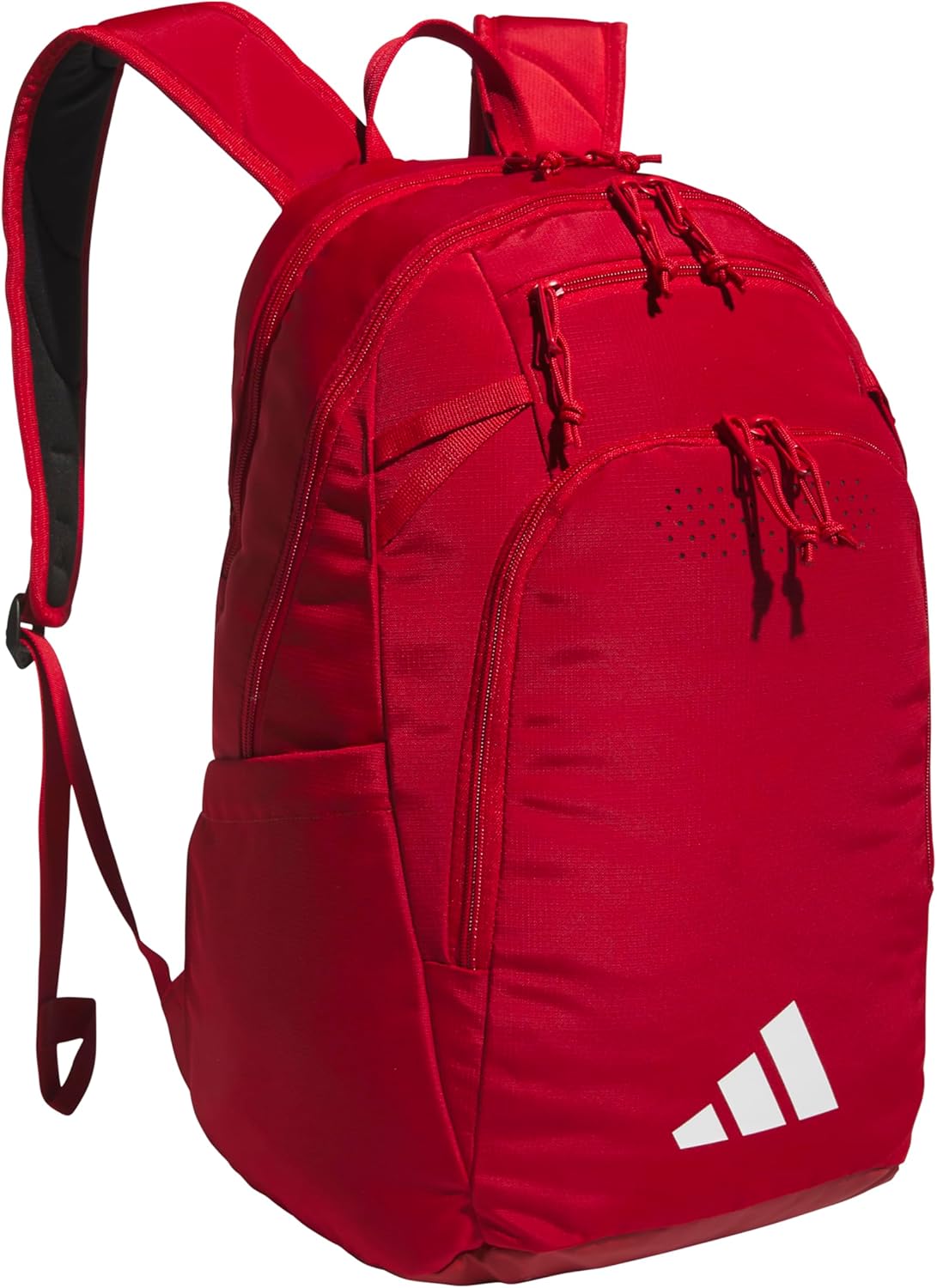 adidas Defender 5 Backpack for Sports, Gym, School and Travel, 33L, Power Red/White, OSFA