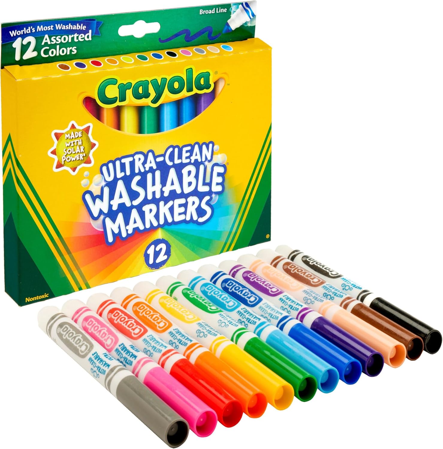 Crayola Ultra Clean Markers 12ct